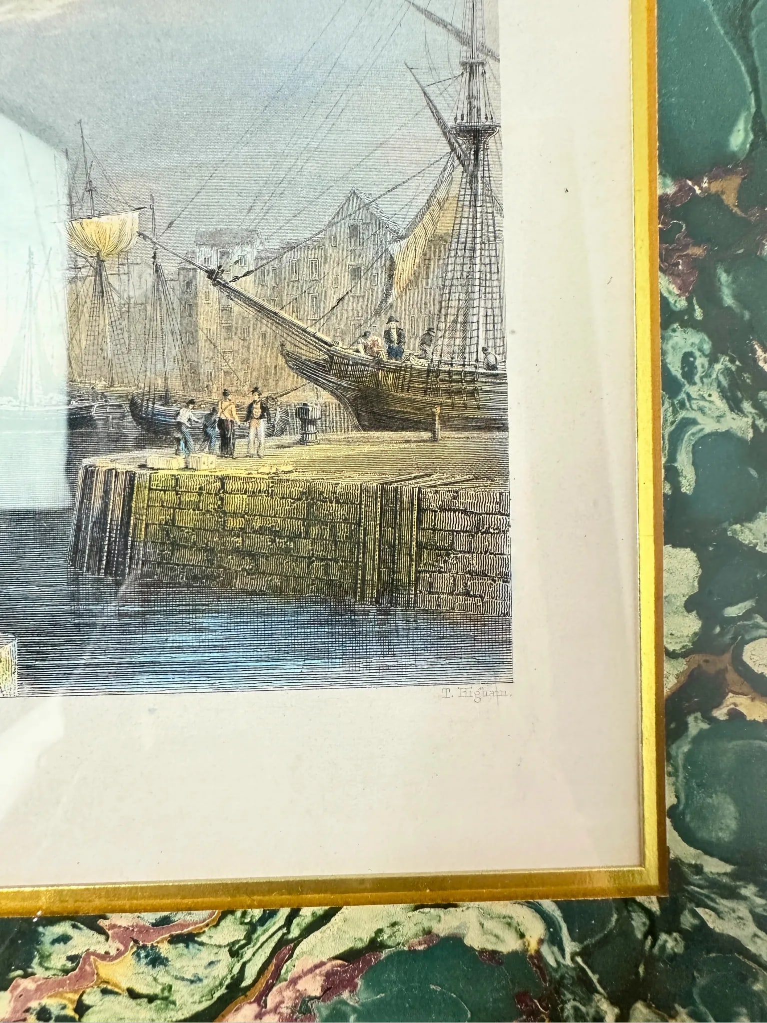 Antique Set of 2 Original Engravings by Various Artists - 9