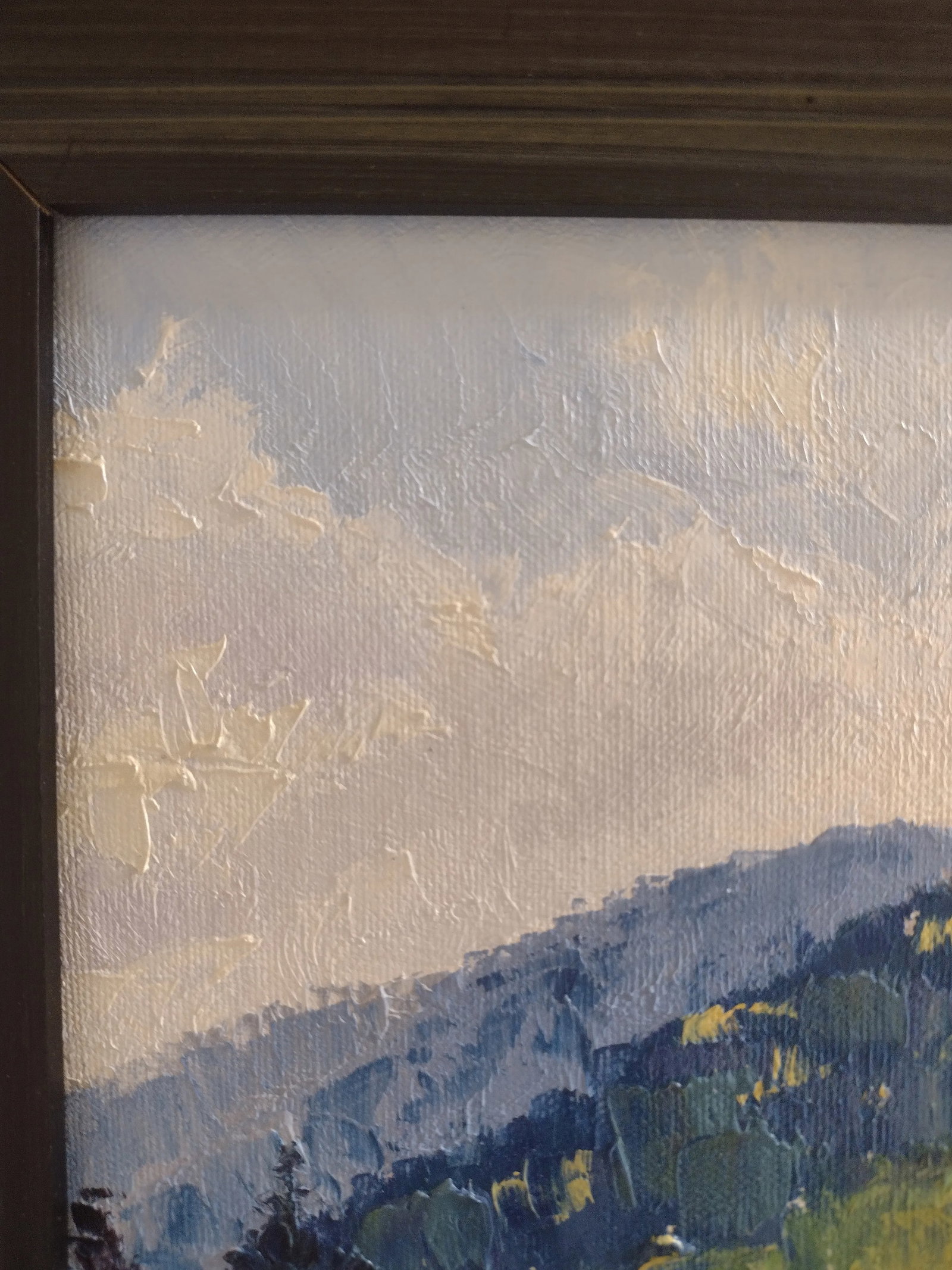 Original Oil Painting "Aspens Turning" by Anita Blythe Plein Air Landscape - 3