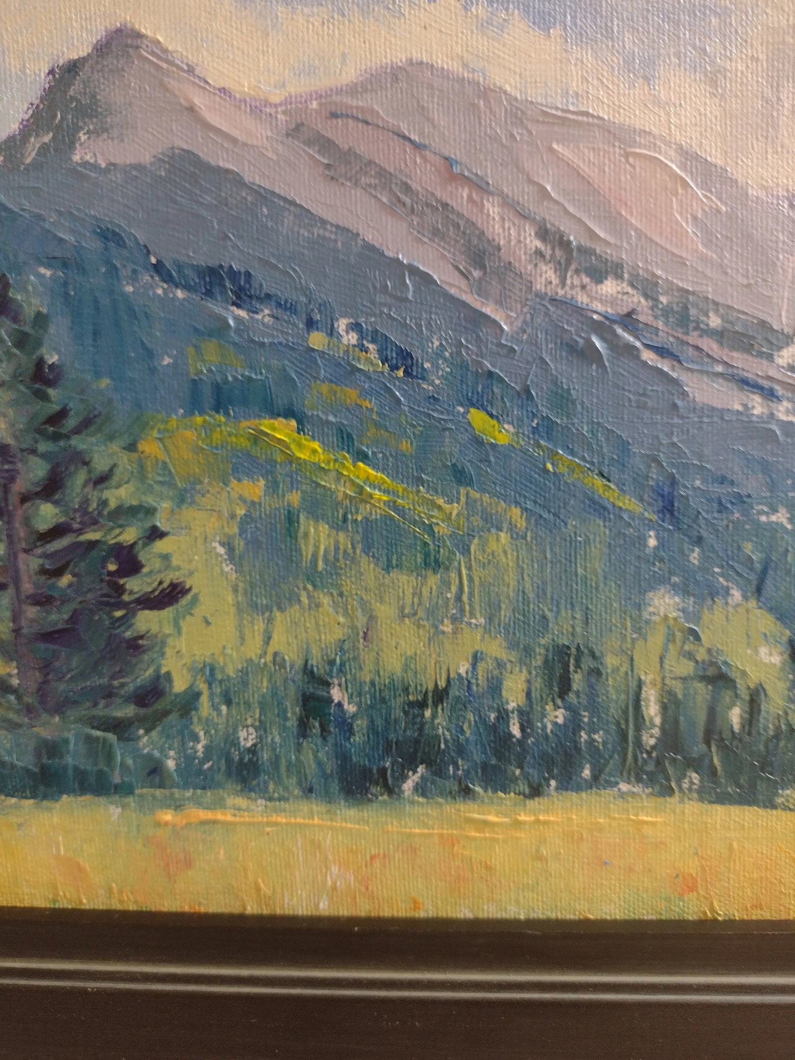Original Oil Painting "September Skies" by Anita Blythe 11" X 14" Plein Air Landscape - 5