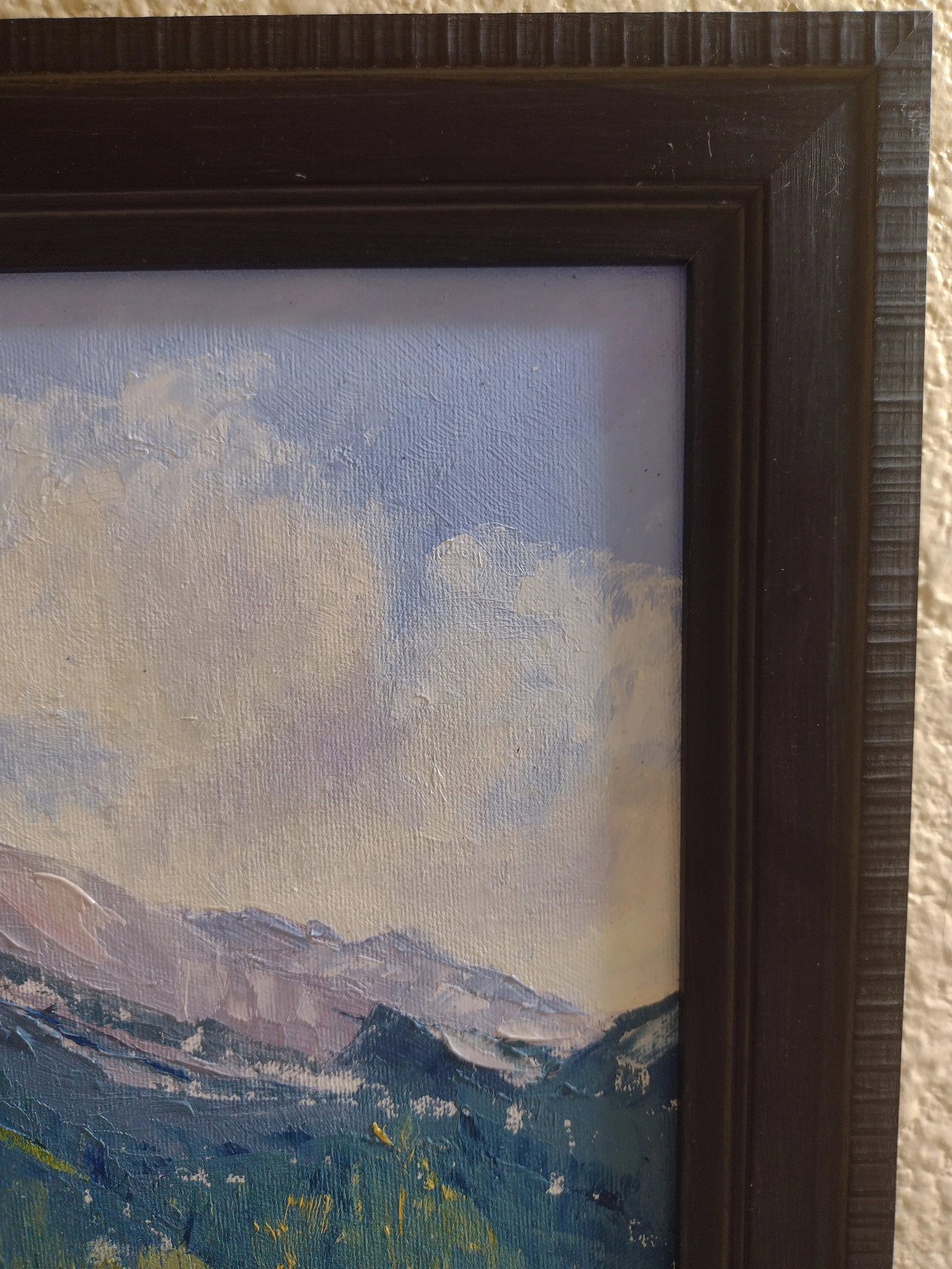 Original Oil Painting "September Skies" by Anita Blythe 11" X 14" Plein Air Landscape - 8