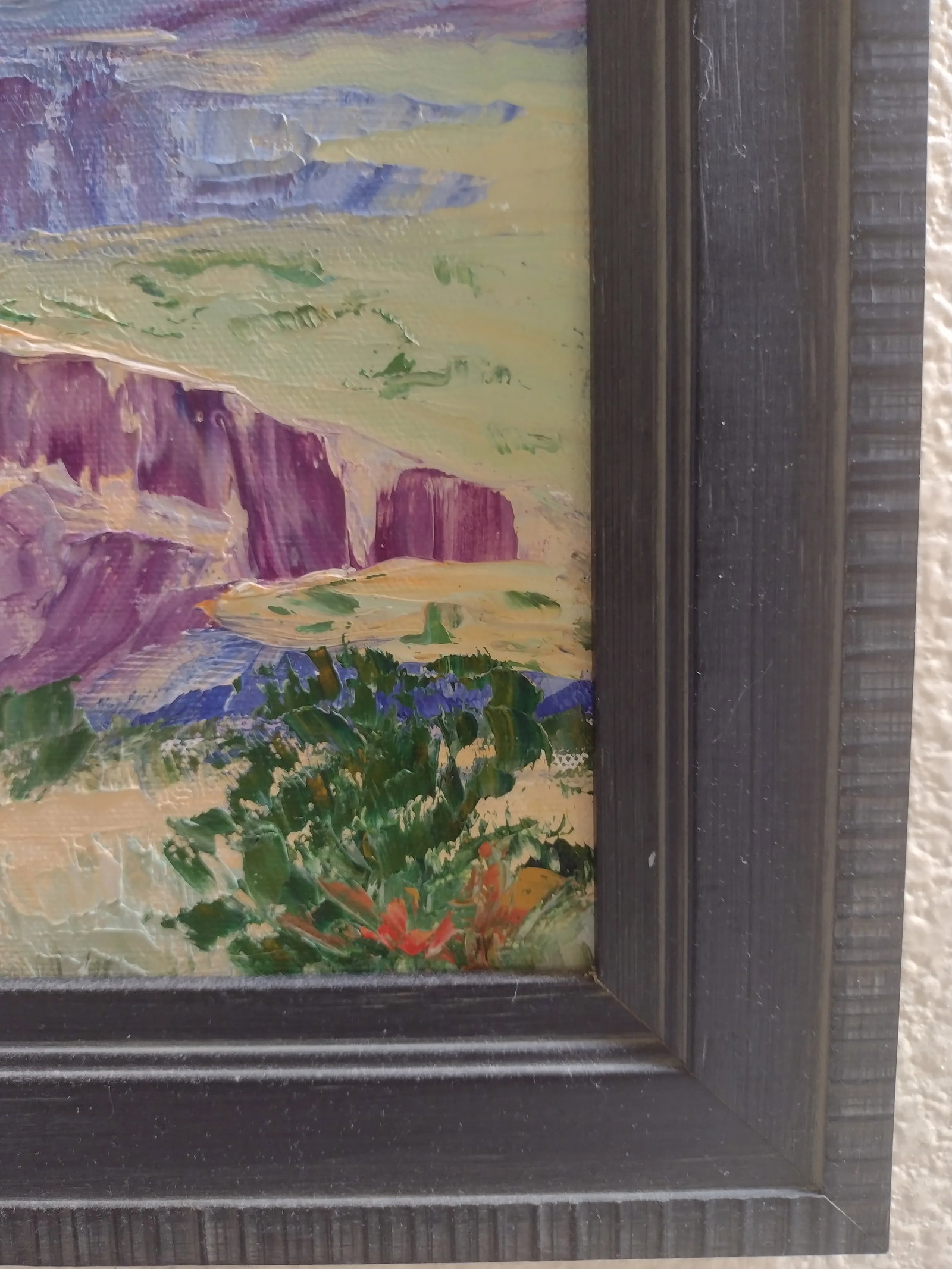 Original Oil Painting "Afternoon at the Gorge" by Anita Blythe Plein Air Landscape - 6
