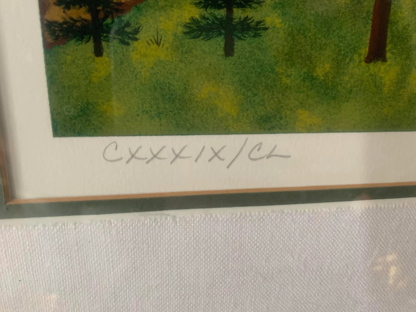 Jane Wooster Scott Good Neighbor Large Framed Print Roman Numeral Edition 130/159 - 3