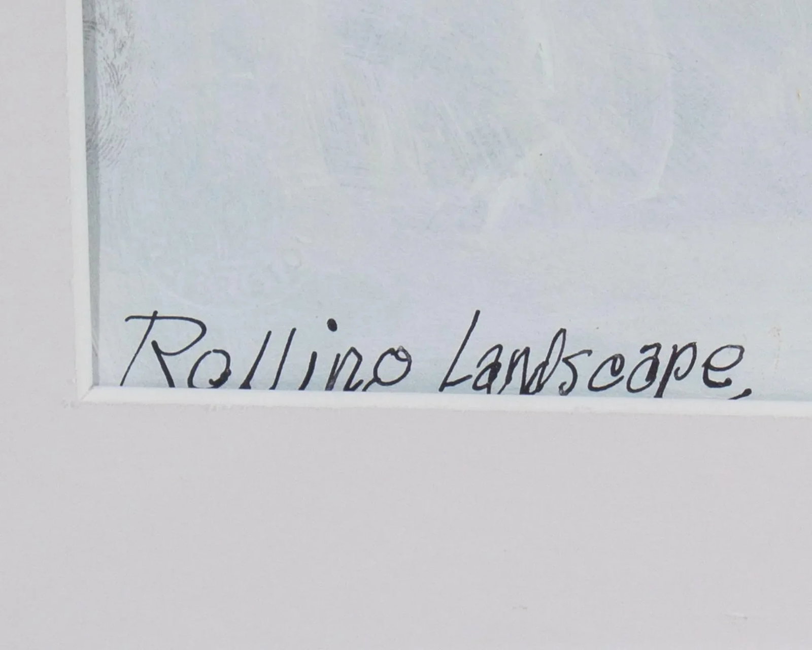2011 "Rolling Landscape" Abstract Mixed Media Painting by James L. Bruch - 5