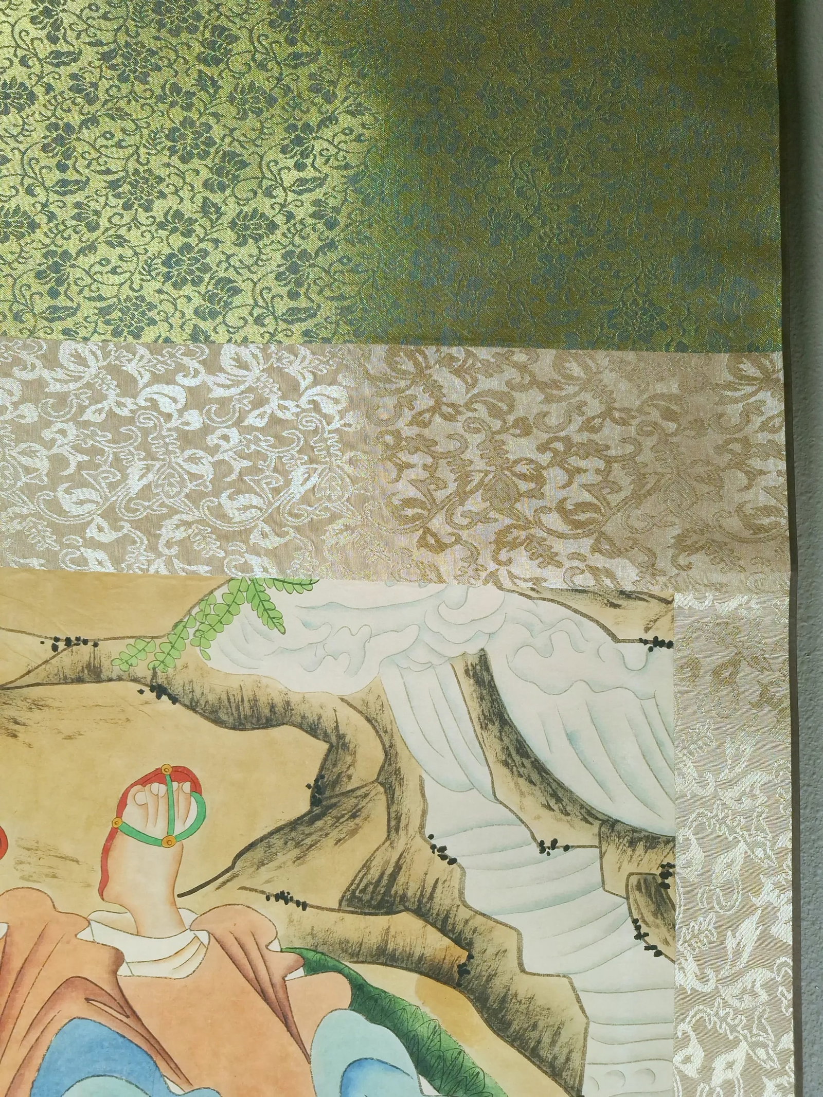 Chinese Sitting Luohan Scroll - 6