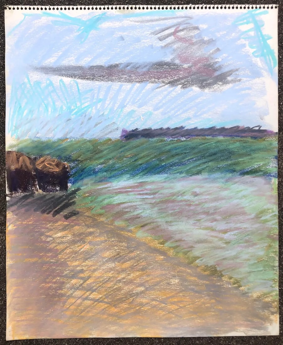 1970s Adrienne Anderson Virgin Islands Pastel - 2