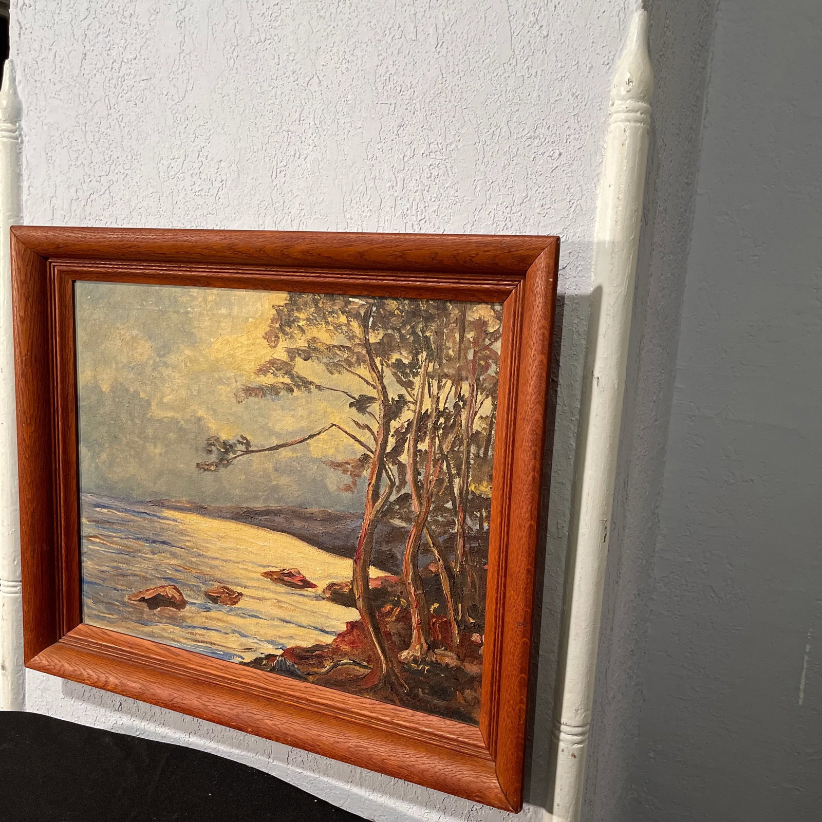 Henry Oden 1952 Oil on Canvas Landscape Signed - 2