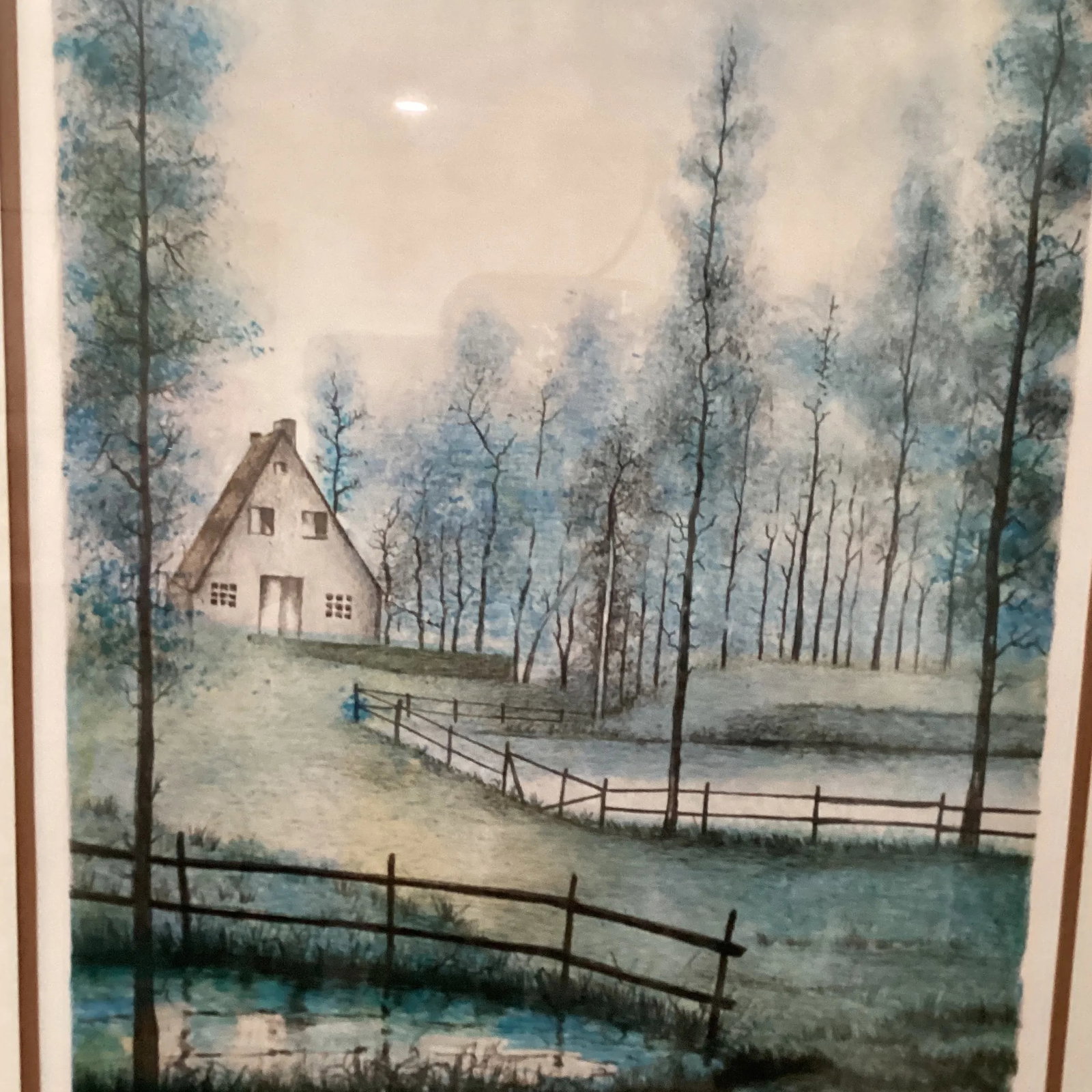 Mid 20th Century Original Lithograph # 80/375 by Antonio Rivera Signed and Numbered Spain - 4