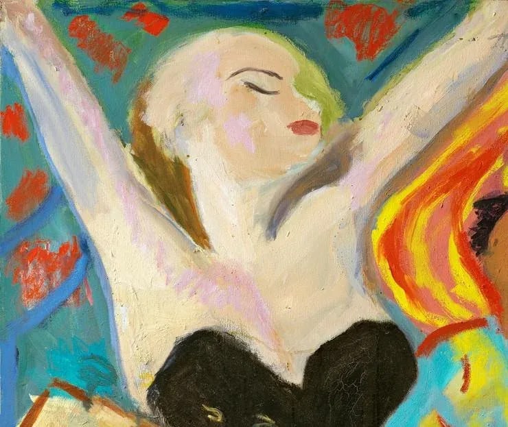 "The Musician, the Big Easy" Painting by Regina Gately - 2