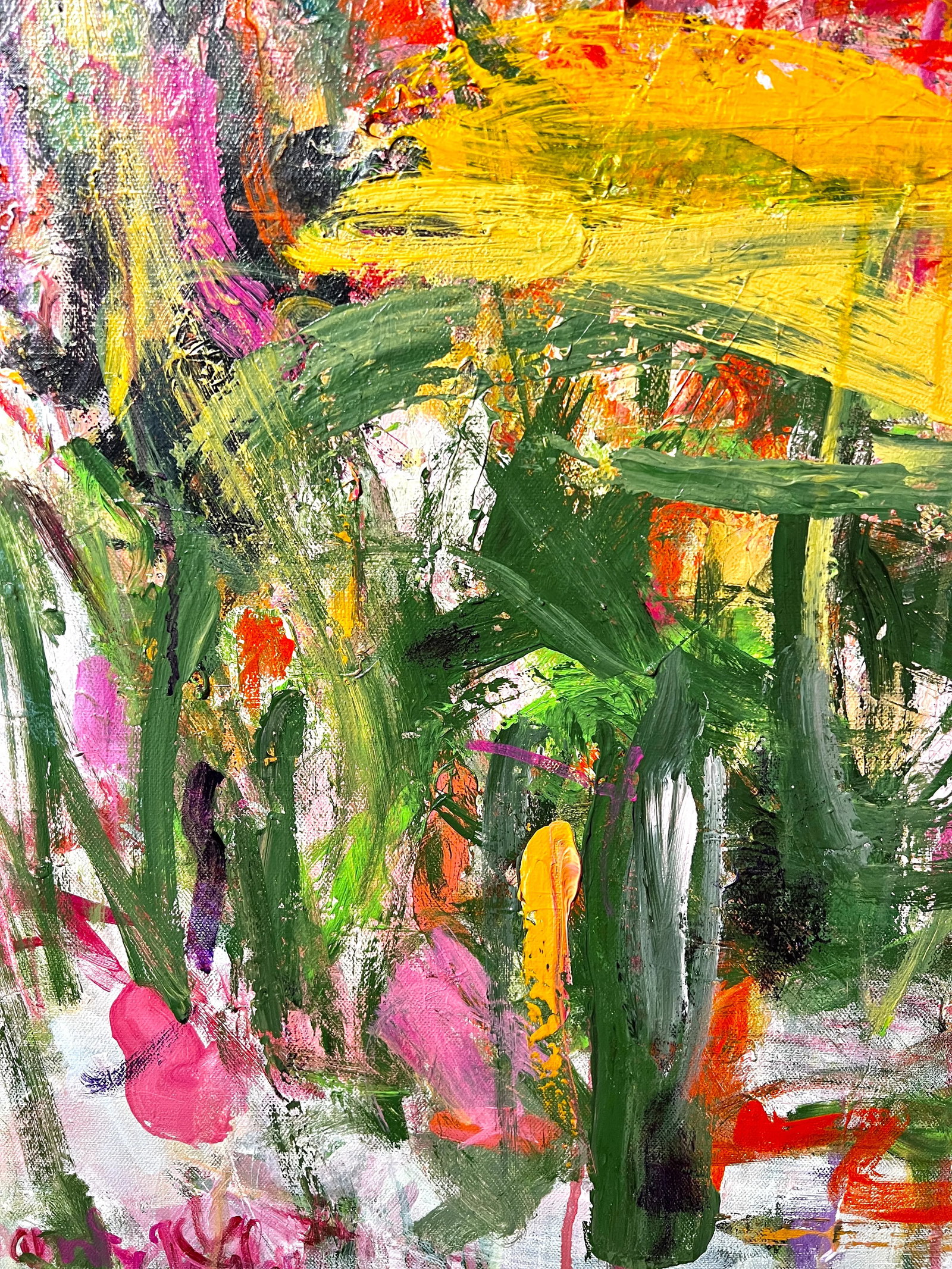 Garden of Dreams...What Is a Garden ...A Garden After All, an Original Acrylic Painting - 2