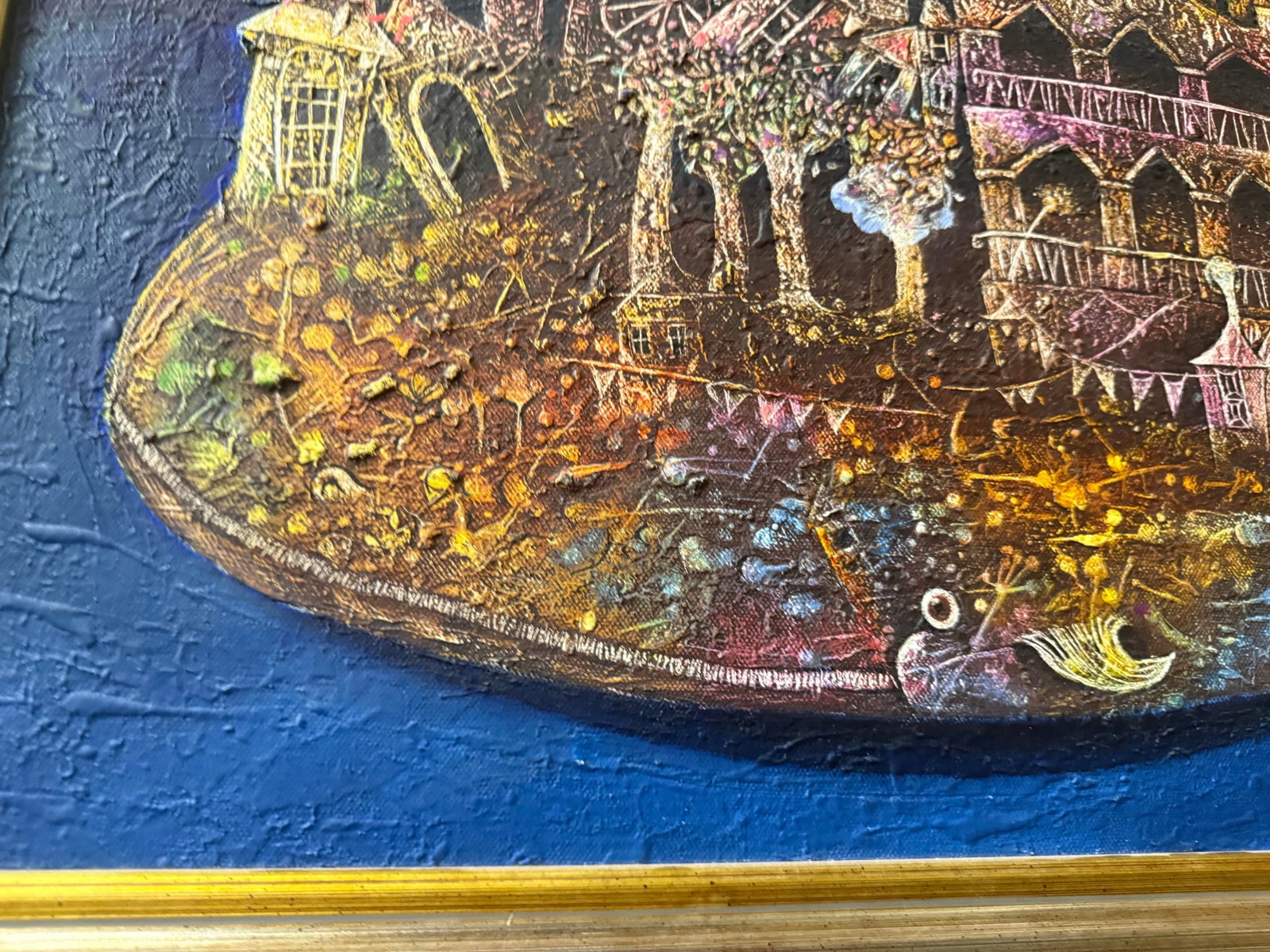 Eduardo Miguel Abela Torras Oil on Canvas Va Llena, 1997 - 11