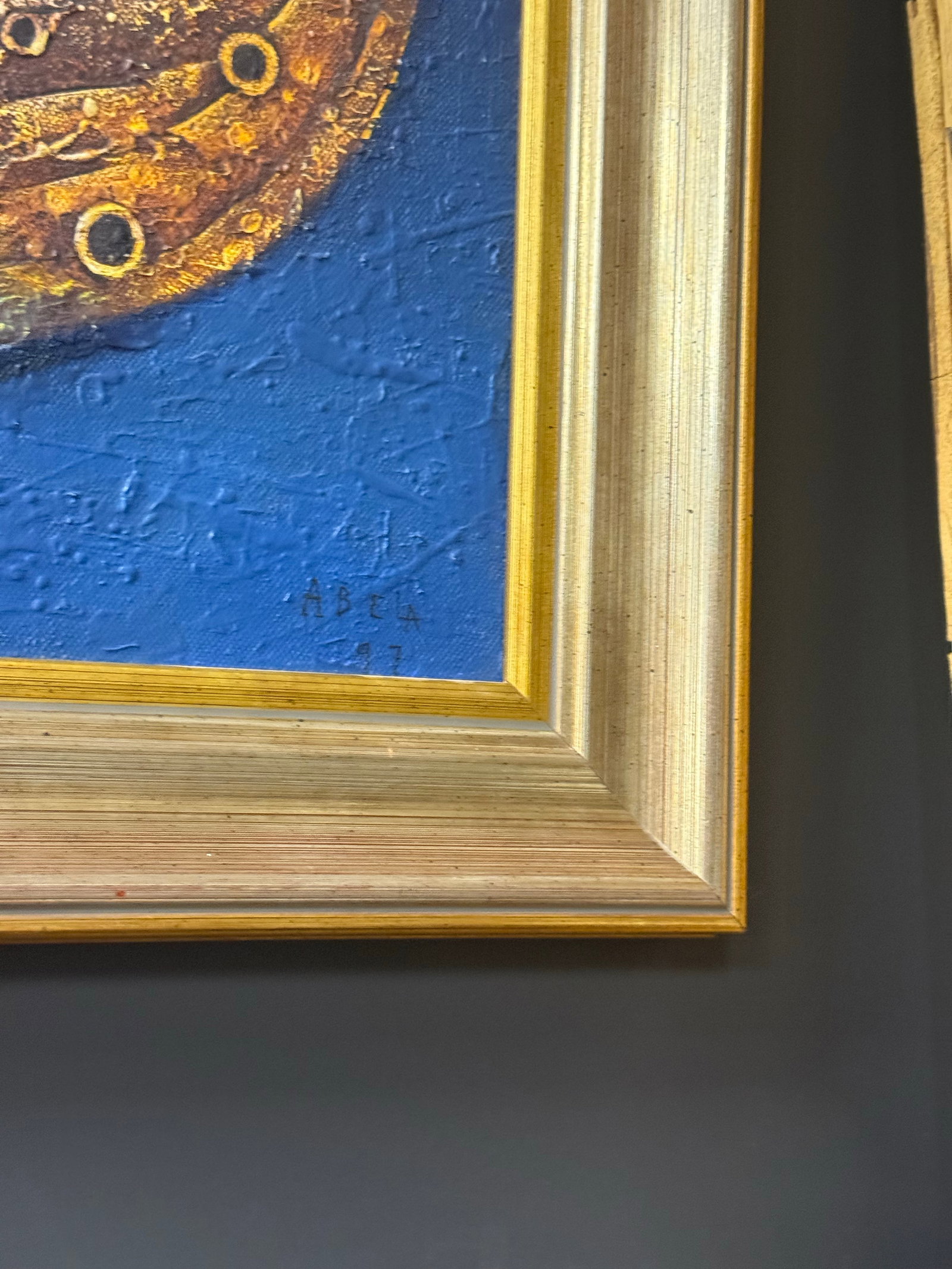 Eduardo Miguel Abela Torras Oil on Canvas Va Llena, 1997 - 12