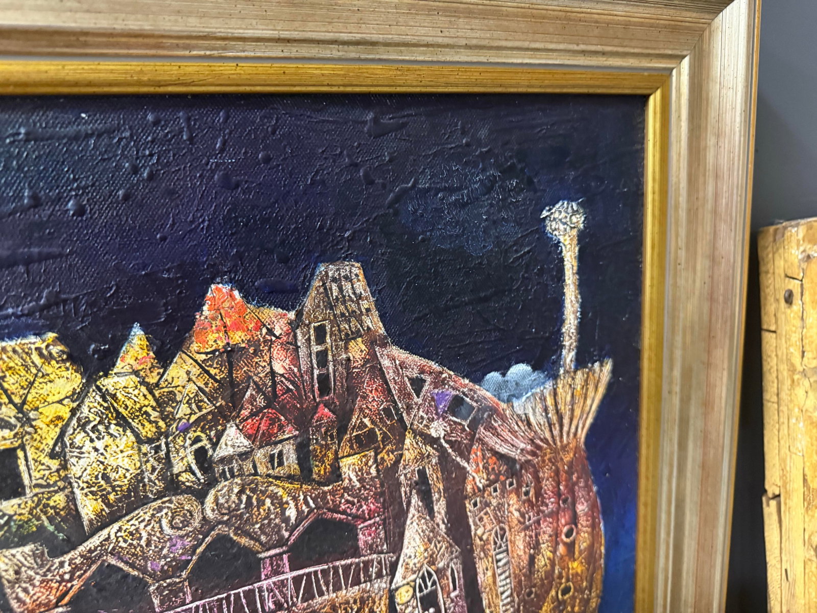 Eduardo Miguel Abela Torras Oil on Canvas Va Llena, 1997 - 8