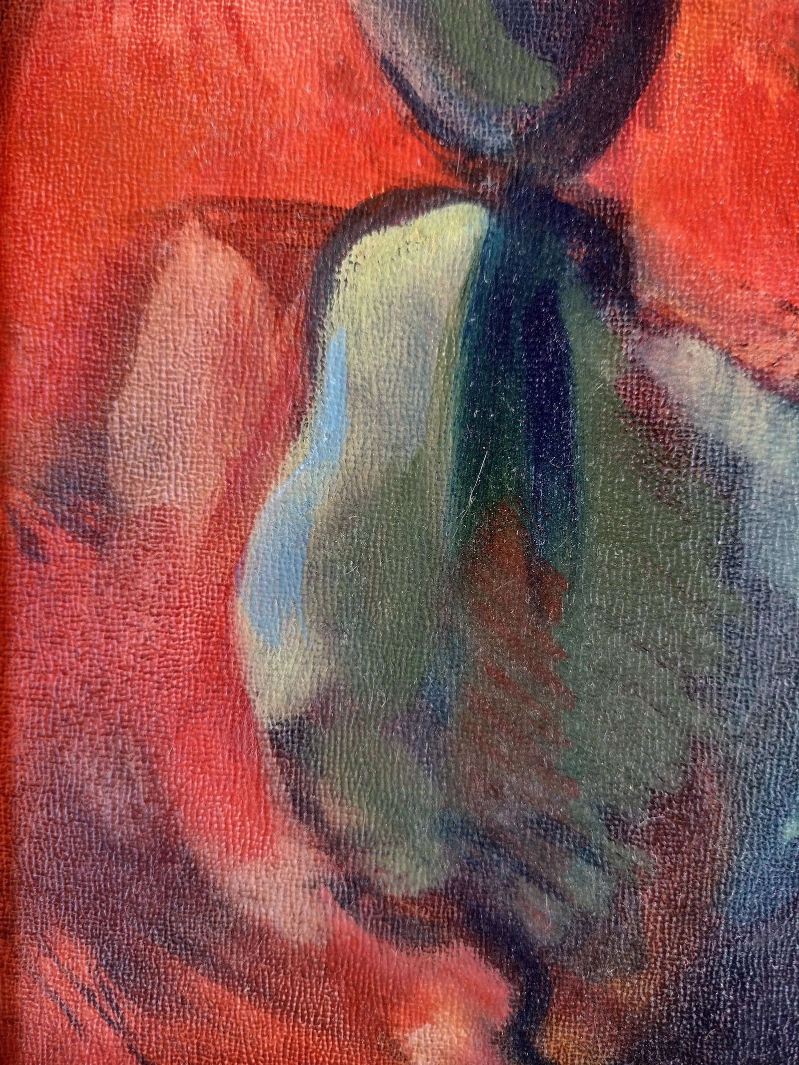 "Cactus of San Felipe De Neri Courtyard" Original Oil by Eason Eige - 5