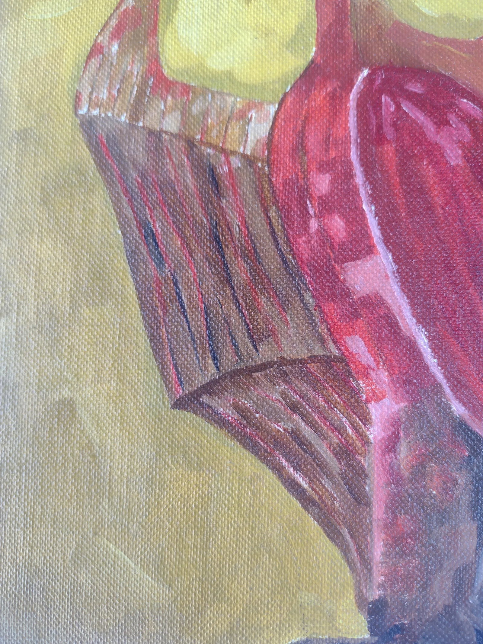 "Spreening Sparrow" (After Morris Graves) Original Oil by Anita Blythe 8 X 10 - 6