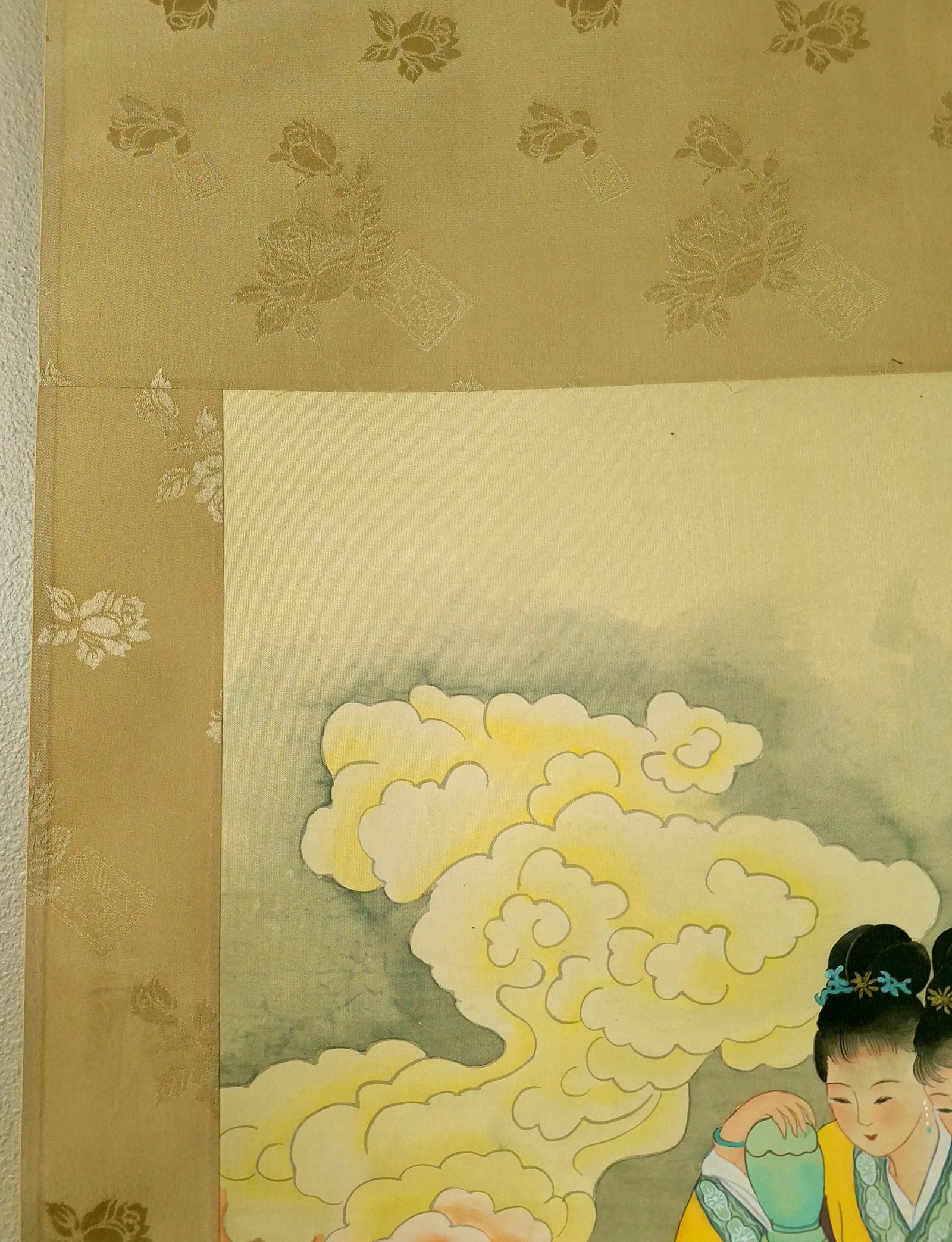 Chinese Seven Fairies Scroll After Yun Bing - 4