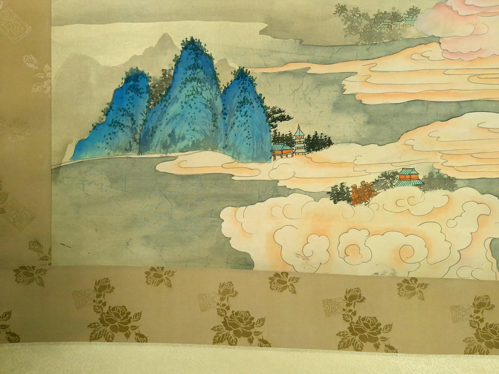 Chinese Seven Fairies Scroll After Yun Bing - 6