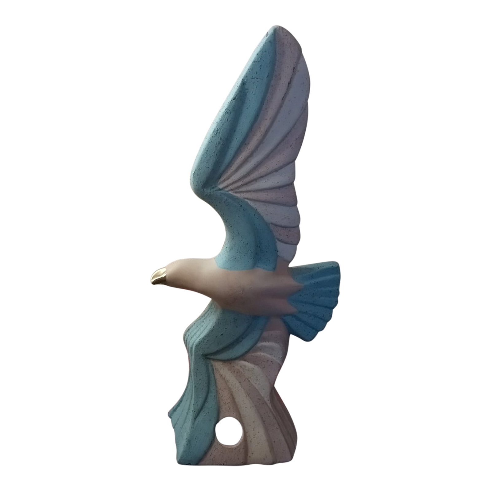 Stunning Signed Birubi Art Seagull Sculpture by Trisha Mason From Australia: STUNNING Signed Birubi Art 16" Seagull Sculpture By Trisha Mason From Australia This breathtaking 16" sculpture is a true masterpiece, created by the talented aboriginal artist Trisha Mason in
