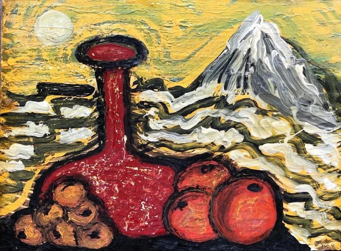 Original Richard Zyne Still Life Painting - 4