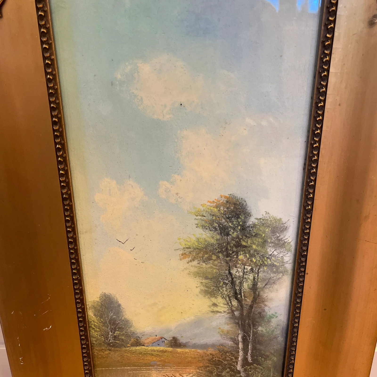 Charcoal Pastel Landscape Drawing Painting - 3