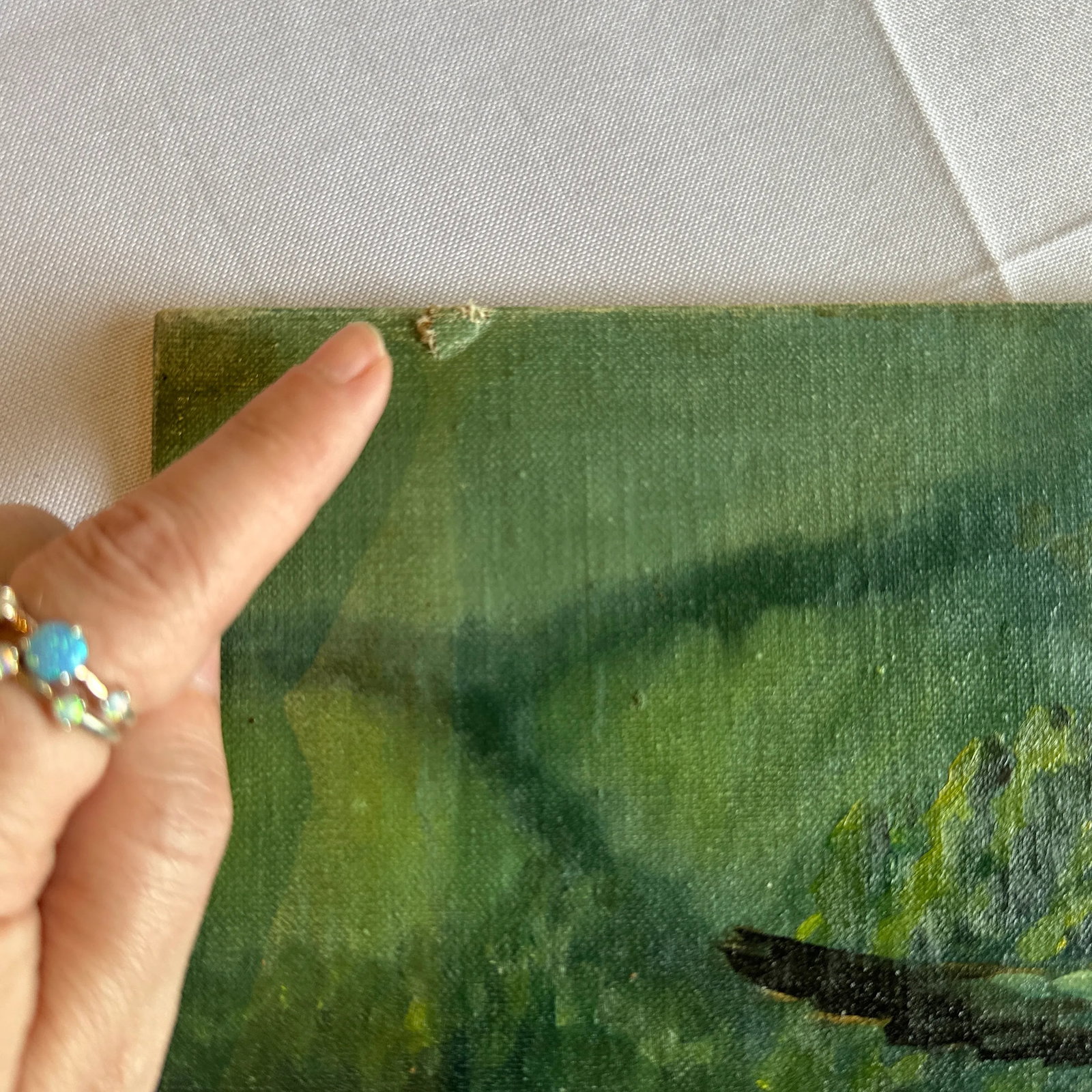 Late 20th Century Painting of Duck - 4