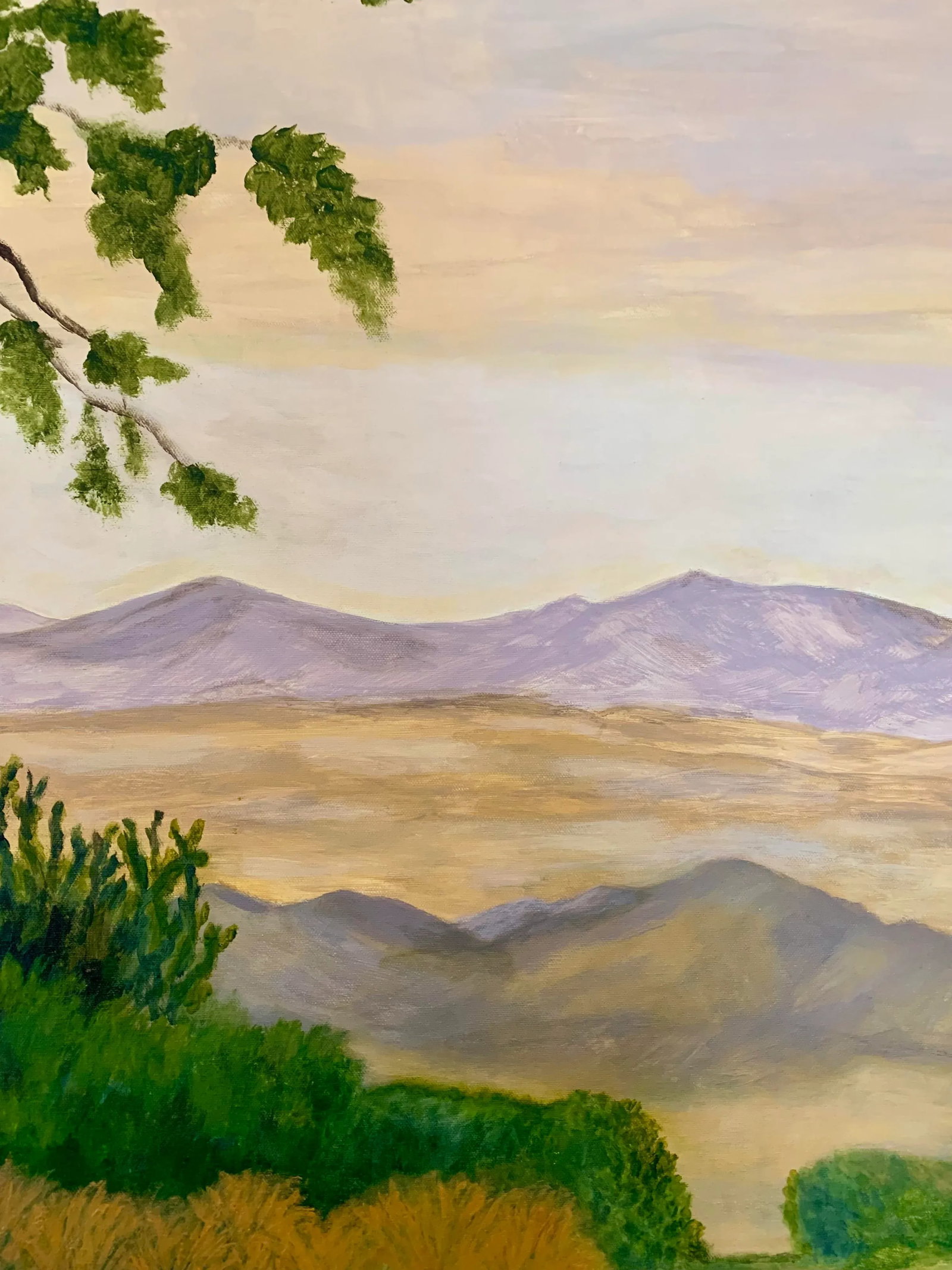 Impressionist Style Contemporary Scenic Landscape Acrylic Painting - 4