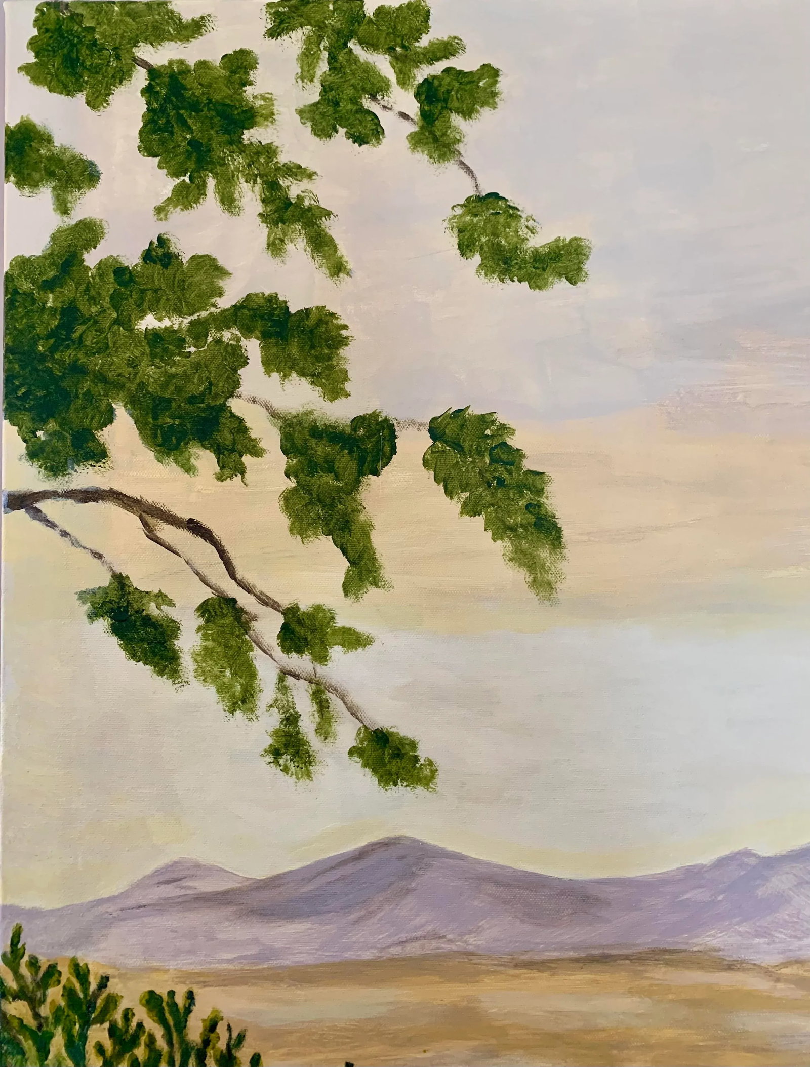 Impressionist Style Contemporary Scenic Landscape Acrylic Painting - 5