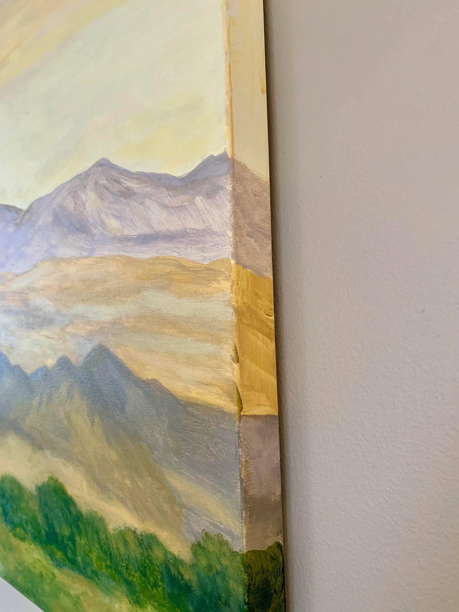 Impressionist Style Contemporary Scenic Landscape Acrylic Painting - 6