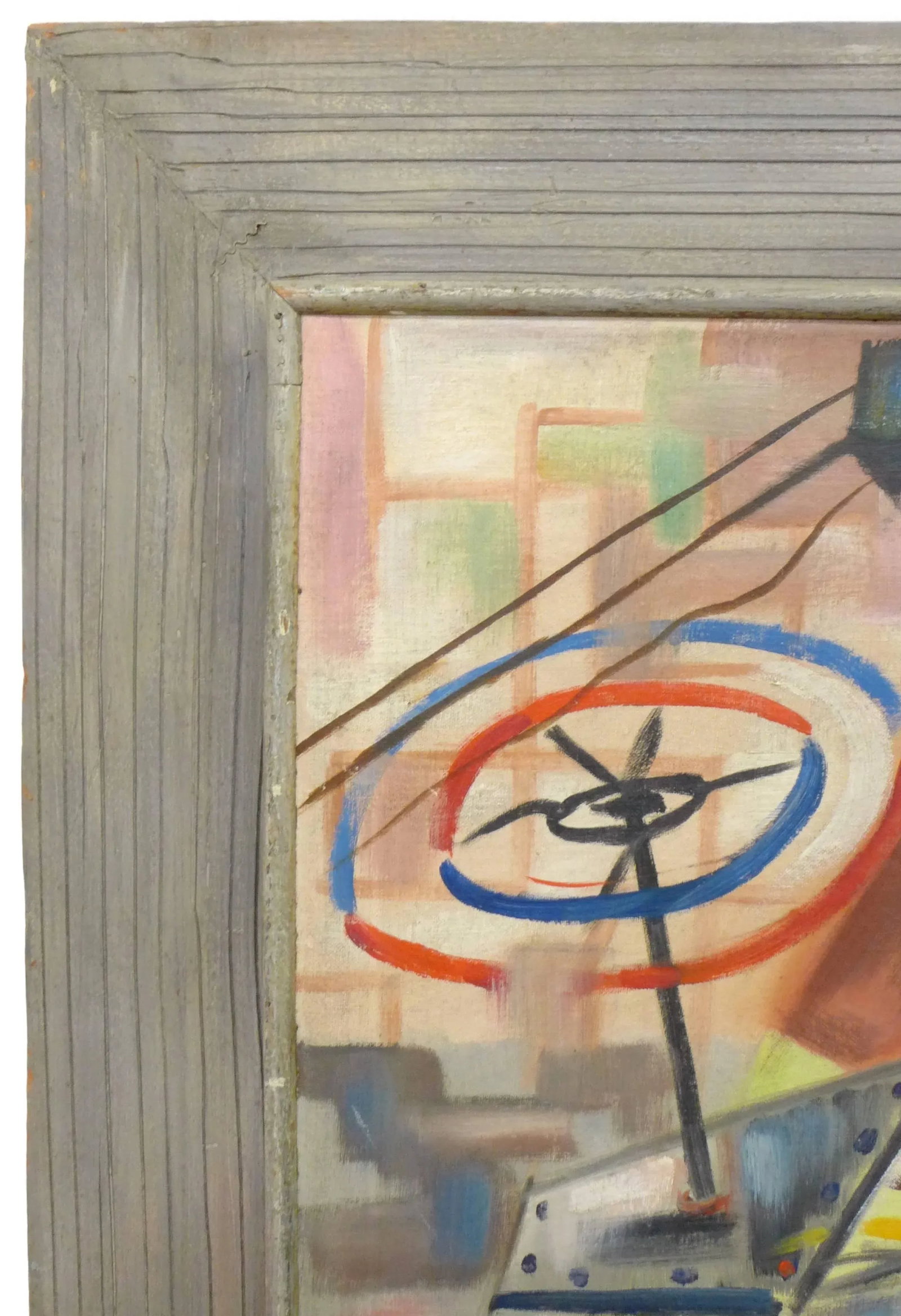 1940s Abstract Painting by Art Miller - 3