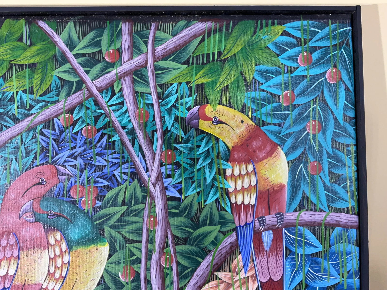 Stunning Original Haitian Folk Art Masterpiece by Philippe Dodard - 2