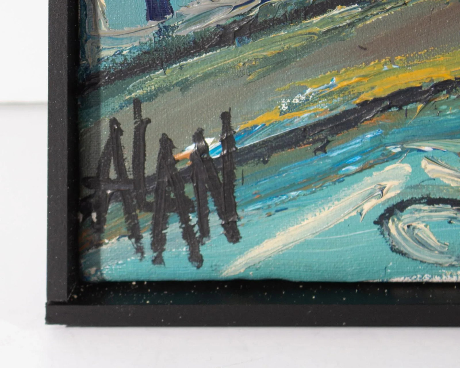 2004 "University Place" Oil on Canvas Painting by Alan Streets - 6