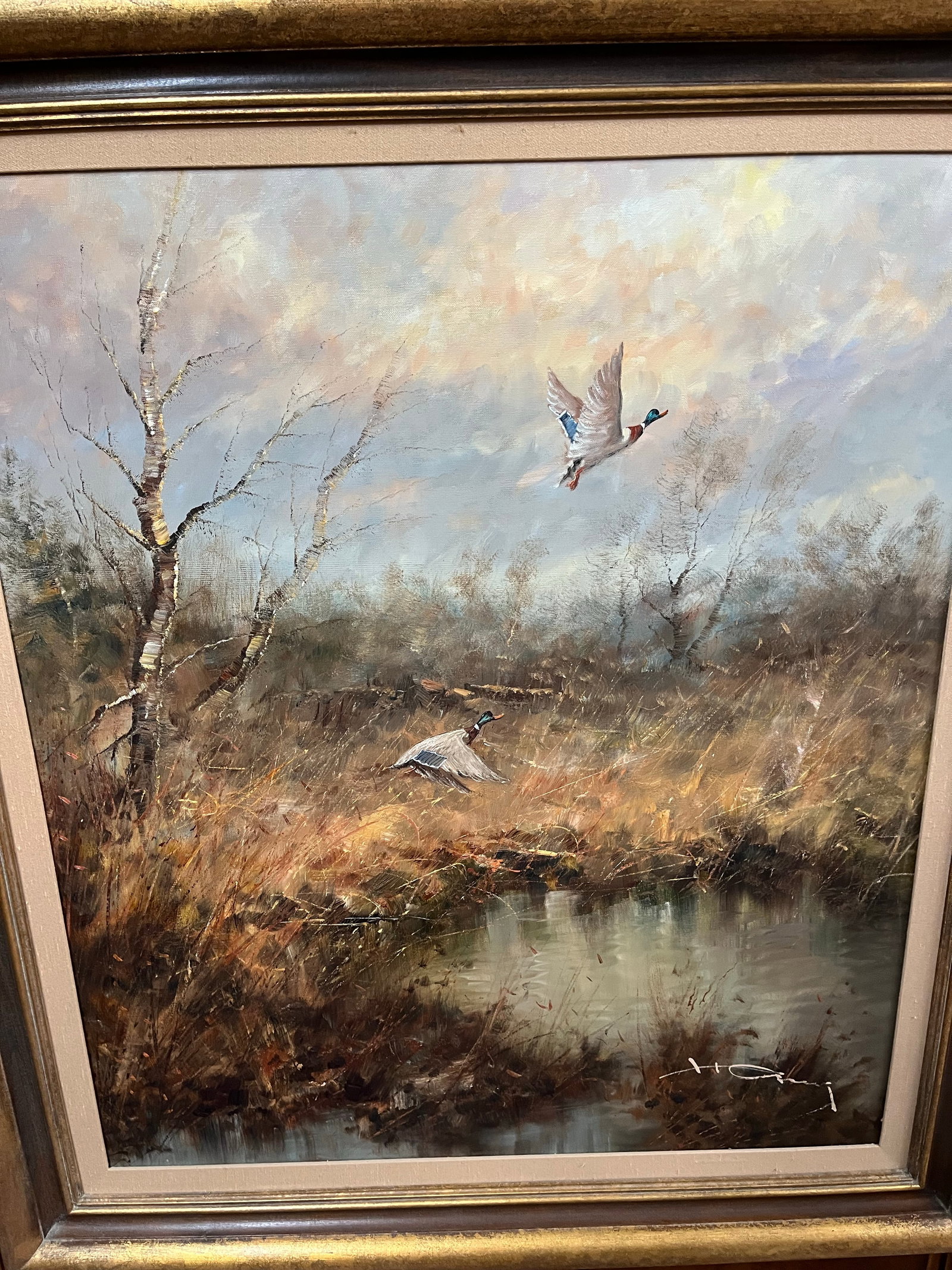 1930s Oil Painting by German Artist Hans Hansung - 10