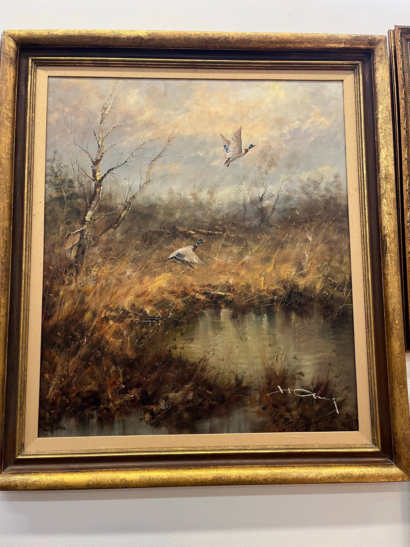 1930s Oil Painting by German Artist Hans Hansung - 2