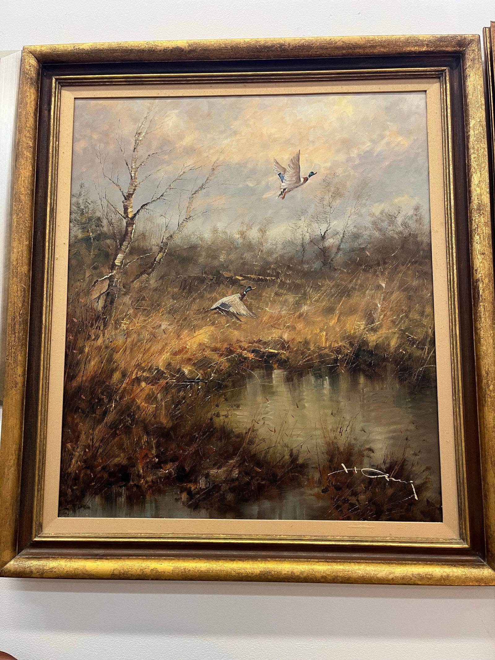 1930s Oil Painting by German Artist Hans Hansung - 3