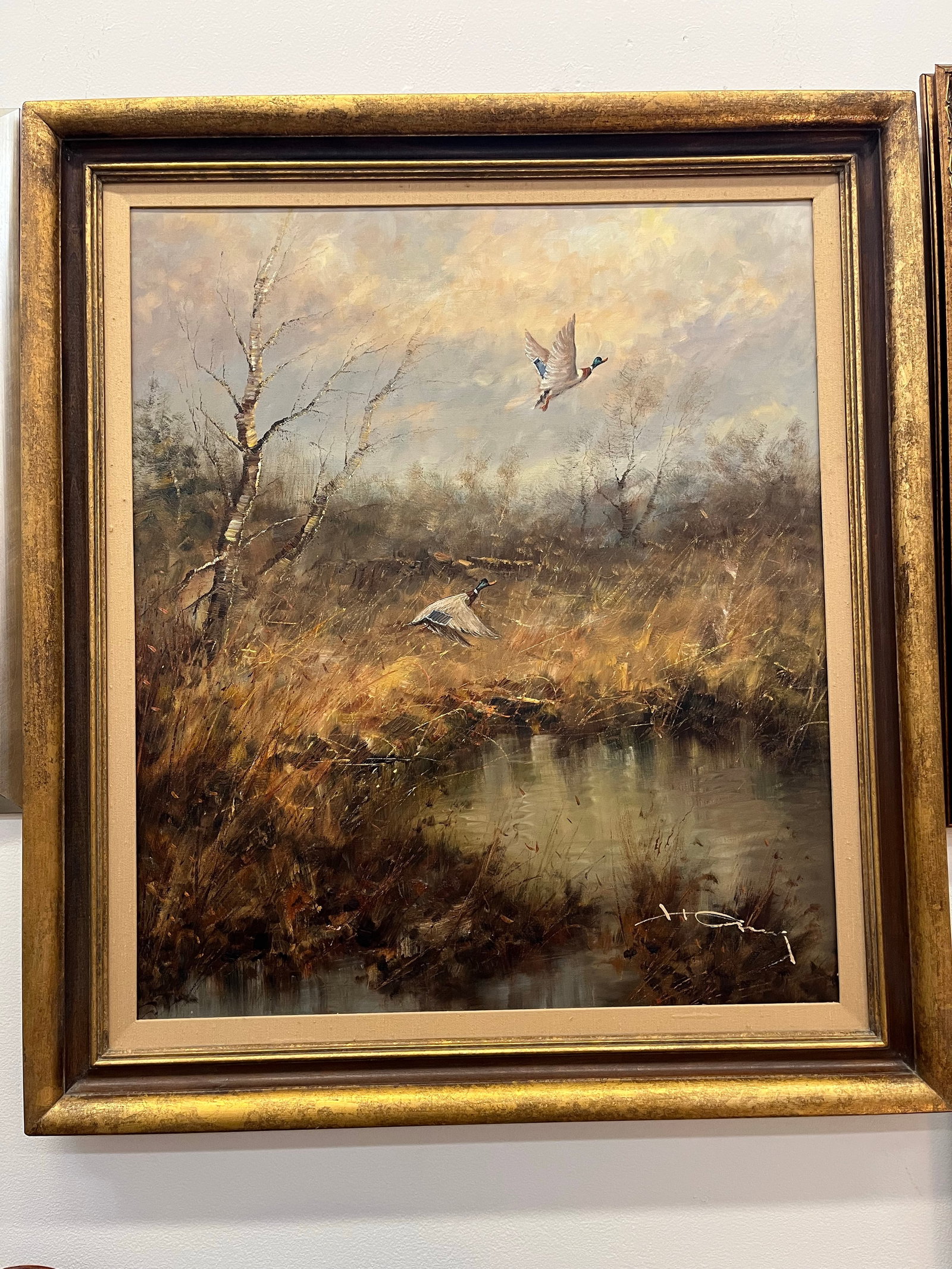 1930s Oil Painting by German Artist Hans Hansung - 5