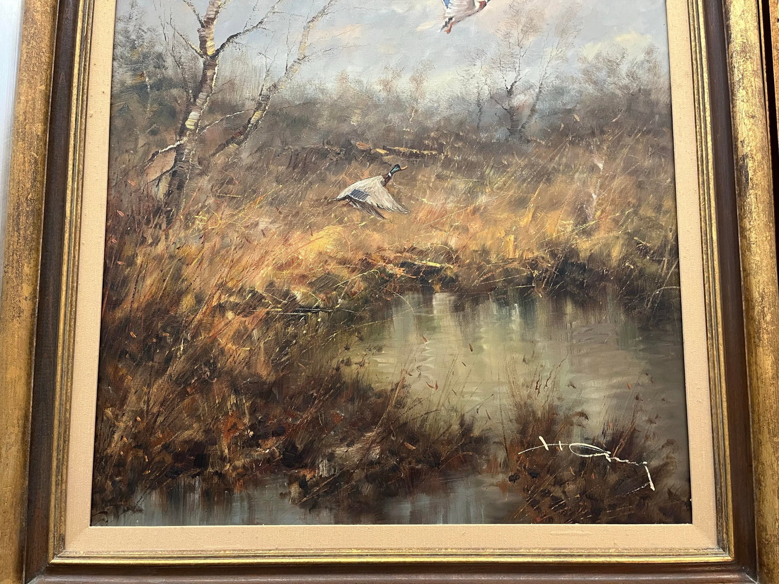 1930s Oil Painting by German Artist Hans Hansung - 6