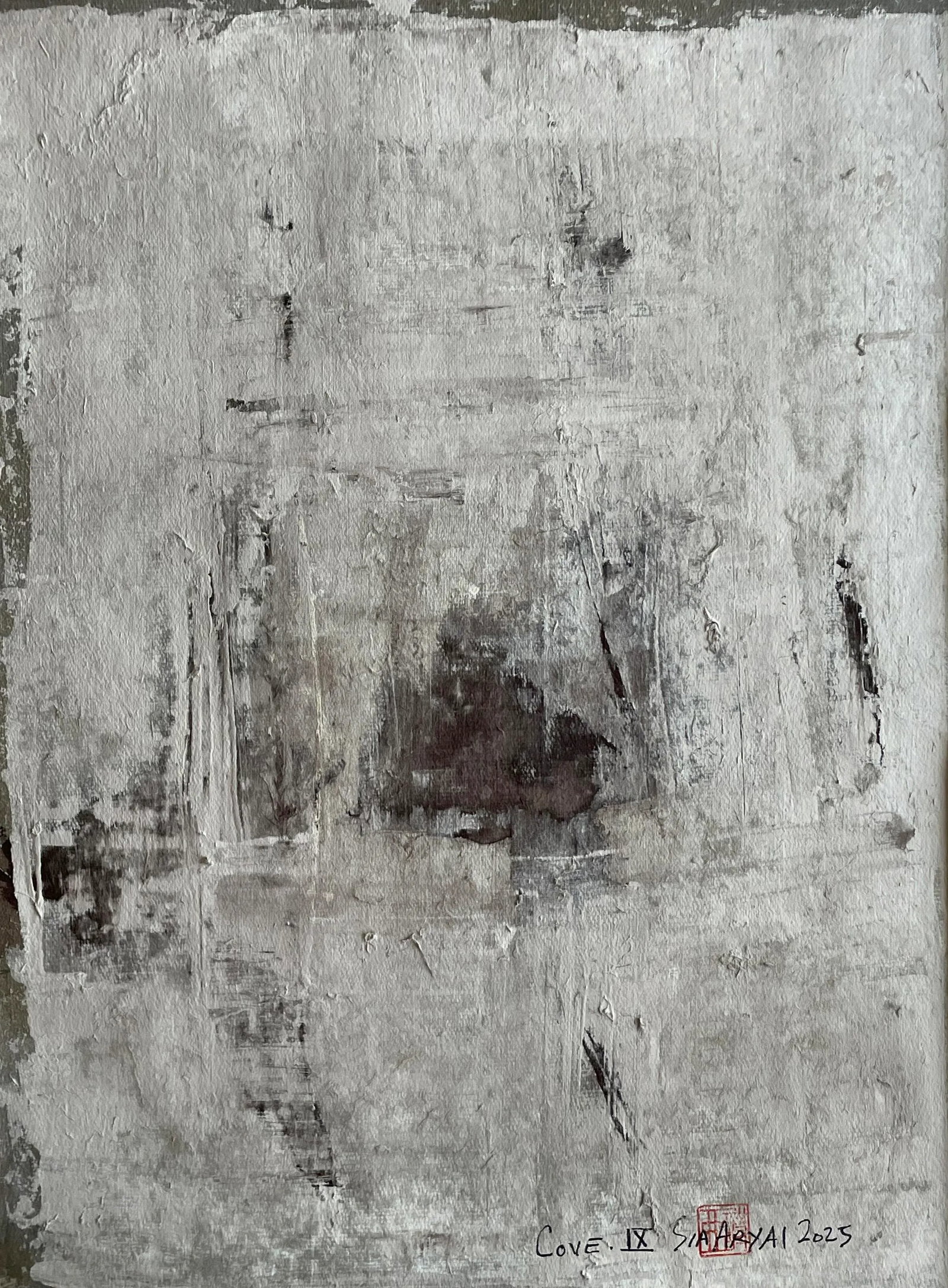 Cove.IX, Original Painting, Framed - 2