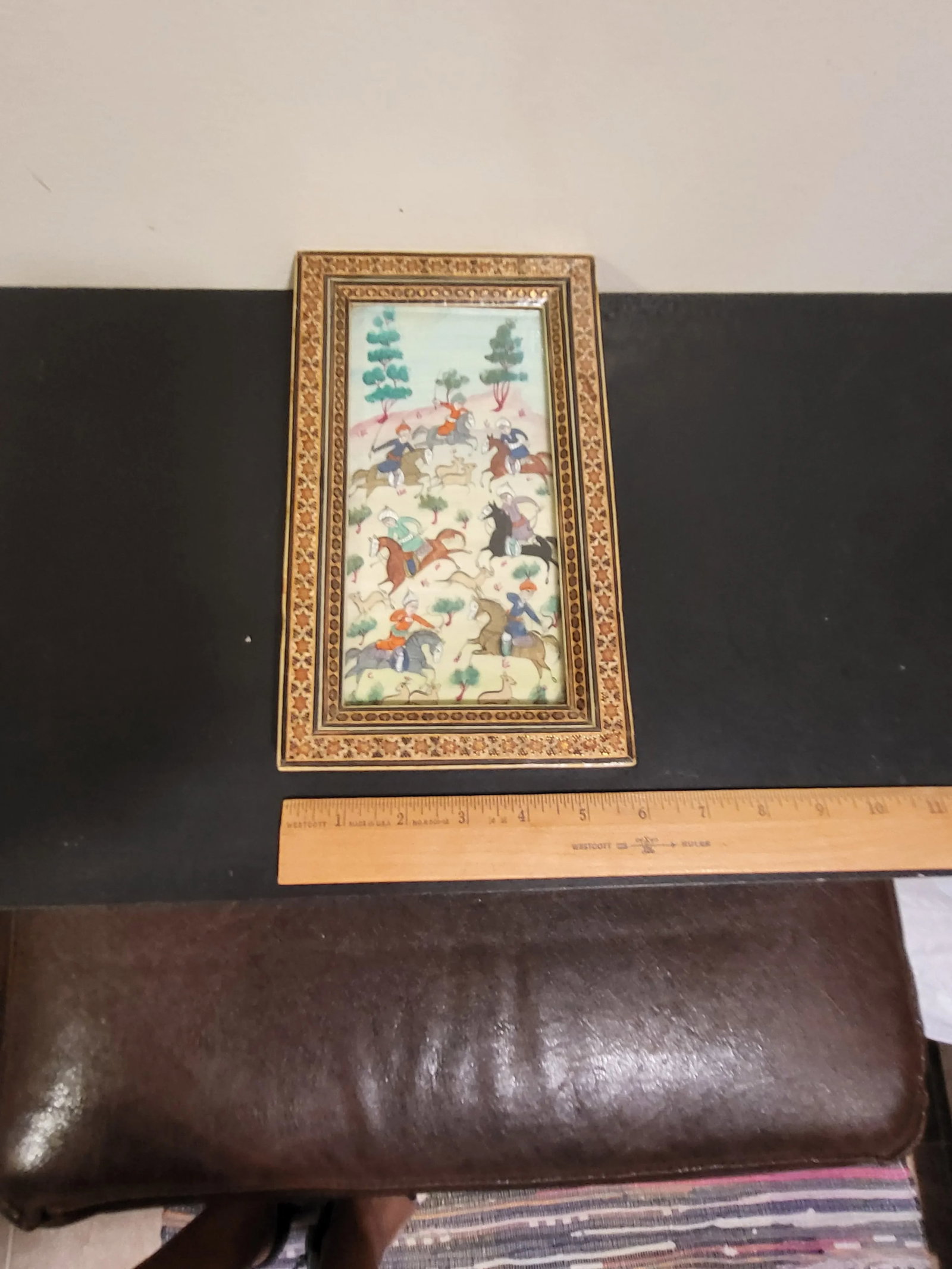 Framed Late 20th Century Persian Text and Illustration - 10