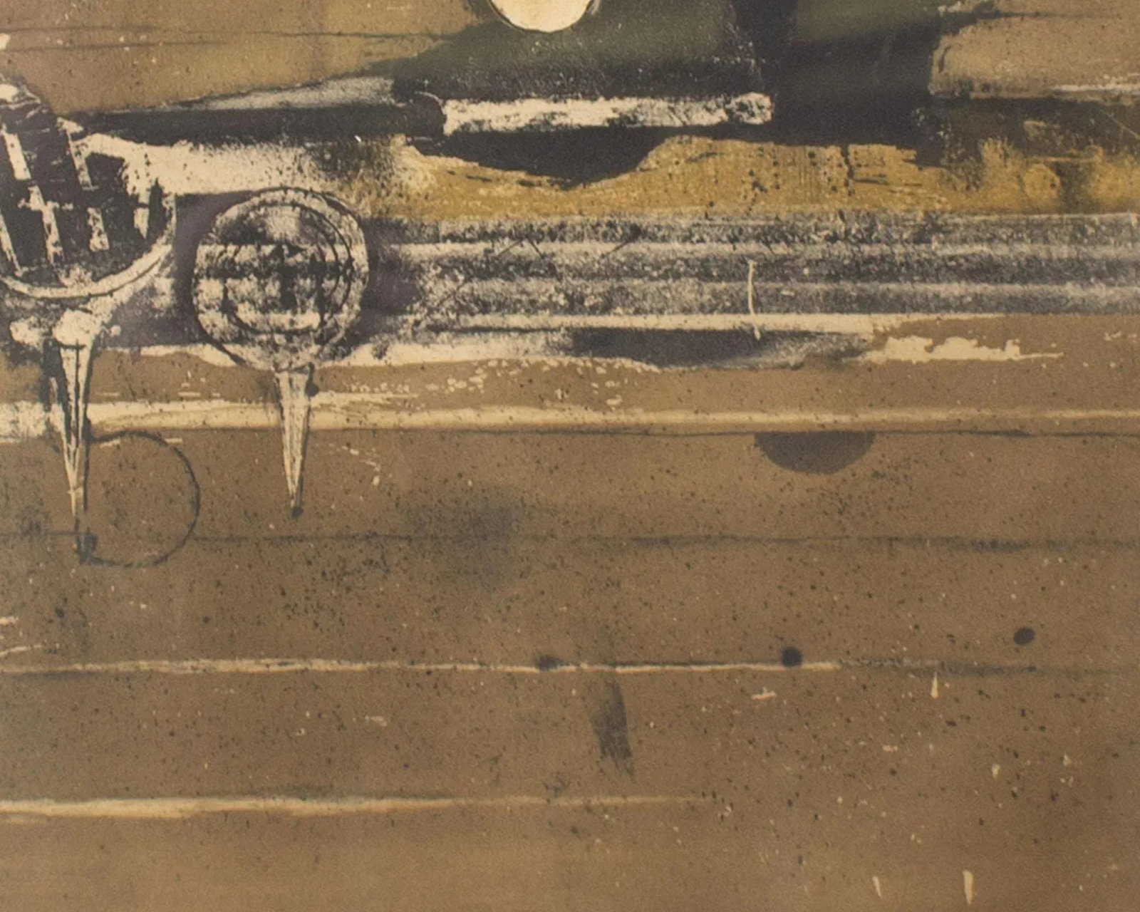 "October - Color State Ii" Etching Aquatint Print by Johnny Friedlaender - 3