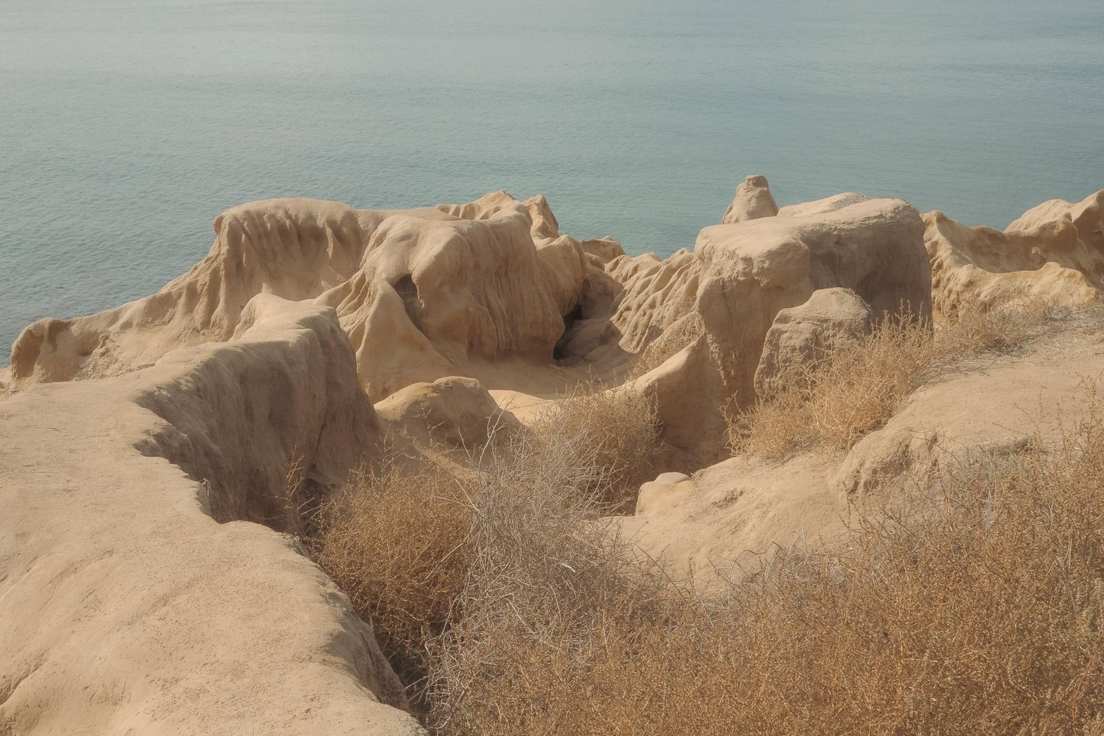 Coastal Fine Art Photography - Sunset Cliffs, San Diego: Location: Sunset Cliffs, San Diego Year: 2021 Medium: Unframed archival pigment print Dimensions: 36" H x 44" W Edition: Artist Proof Edition, 2 of 2 (1 remaining!) Time and time again, nature