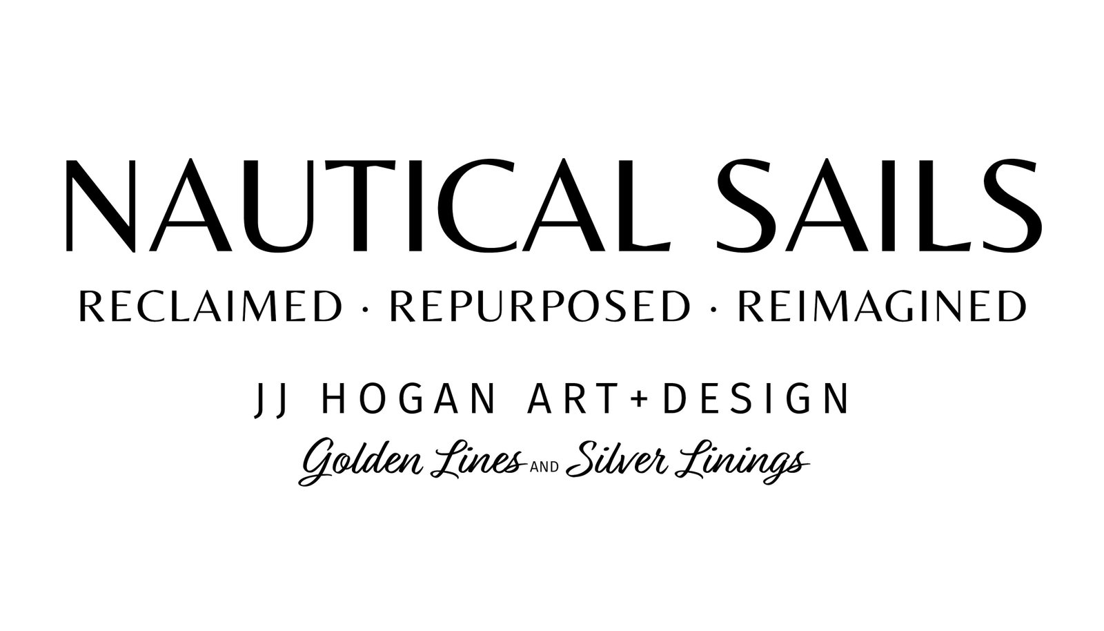 Contemporary Semi-Abstract Mixed Media Nautical Sailcloth Landscape - By JJ-Hogan | Embrace Your P - 7