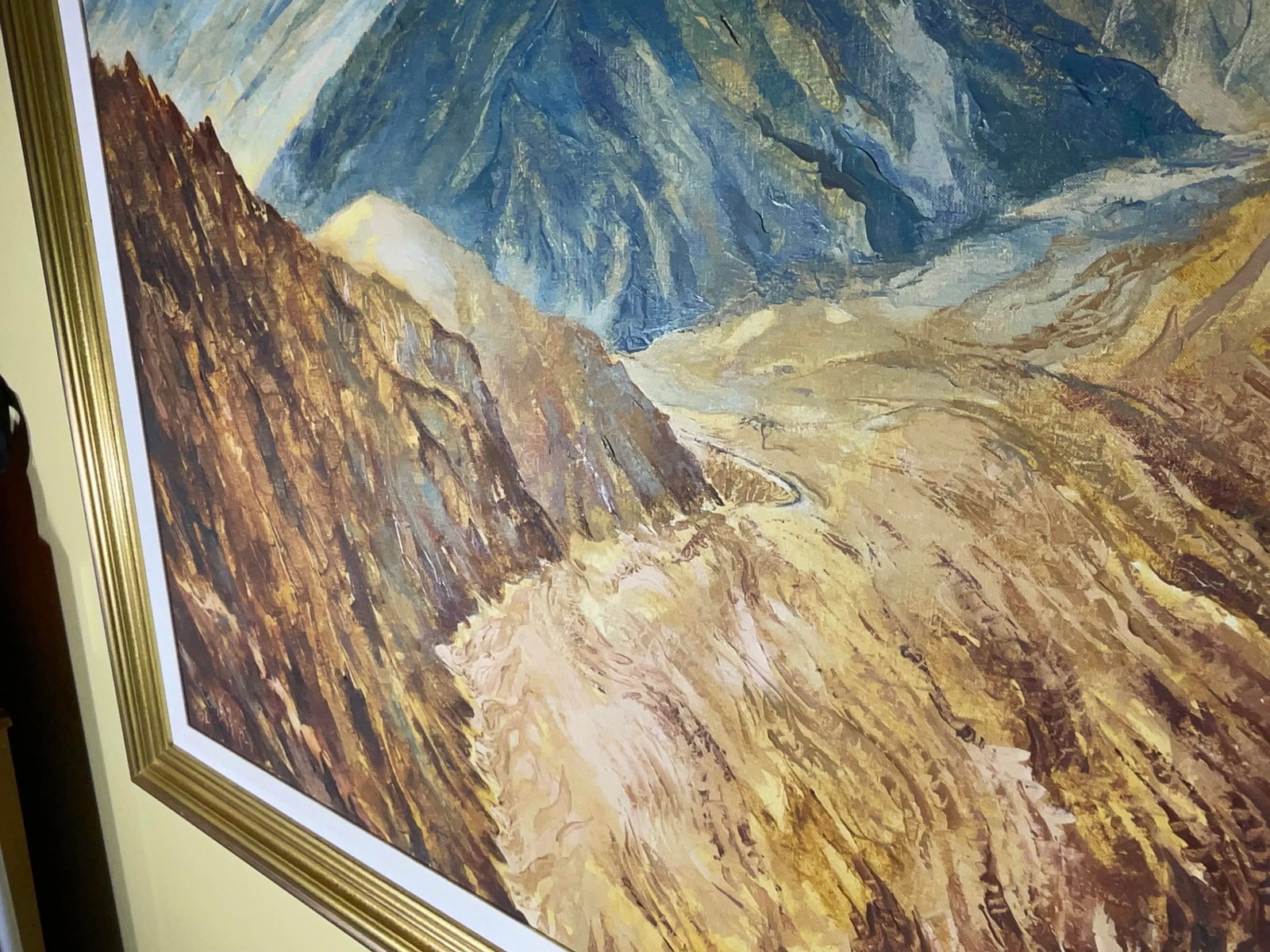 Original Landscape Painting: "Echoes of the Peaks" - Majestic Mountain Valley - 11