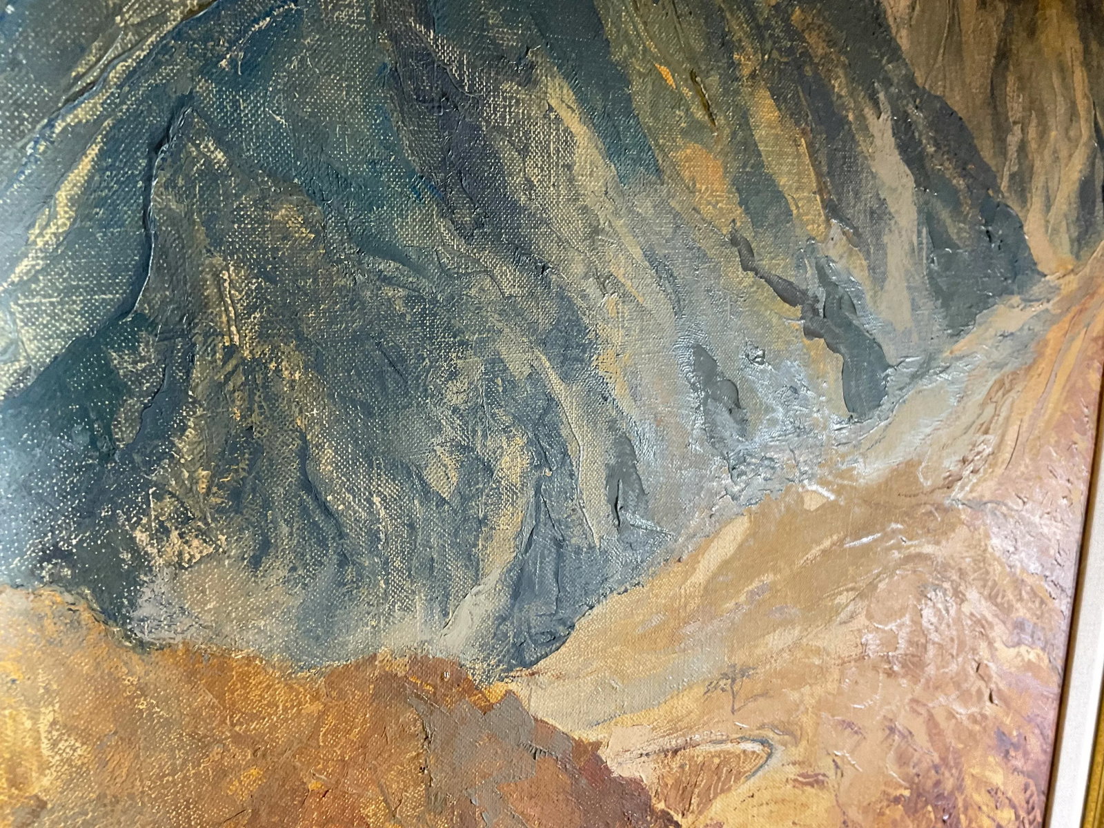 Original Landscape Painting: "Echoes of the Peaks" - Majestic Mountain Valley - 12