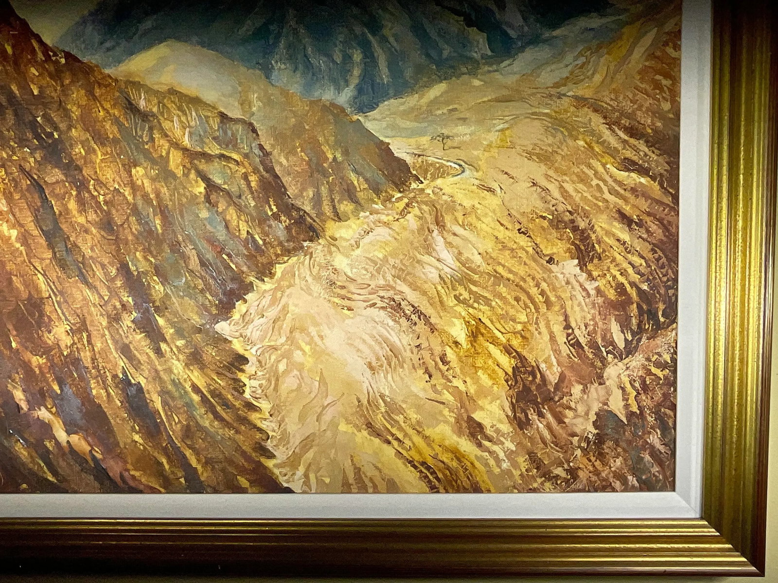 Original Landscape Painting: "Echoes of the Peaks" - Majestic Mountain Valley - 9
