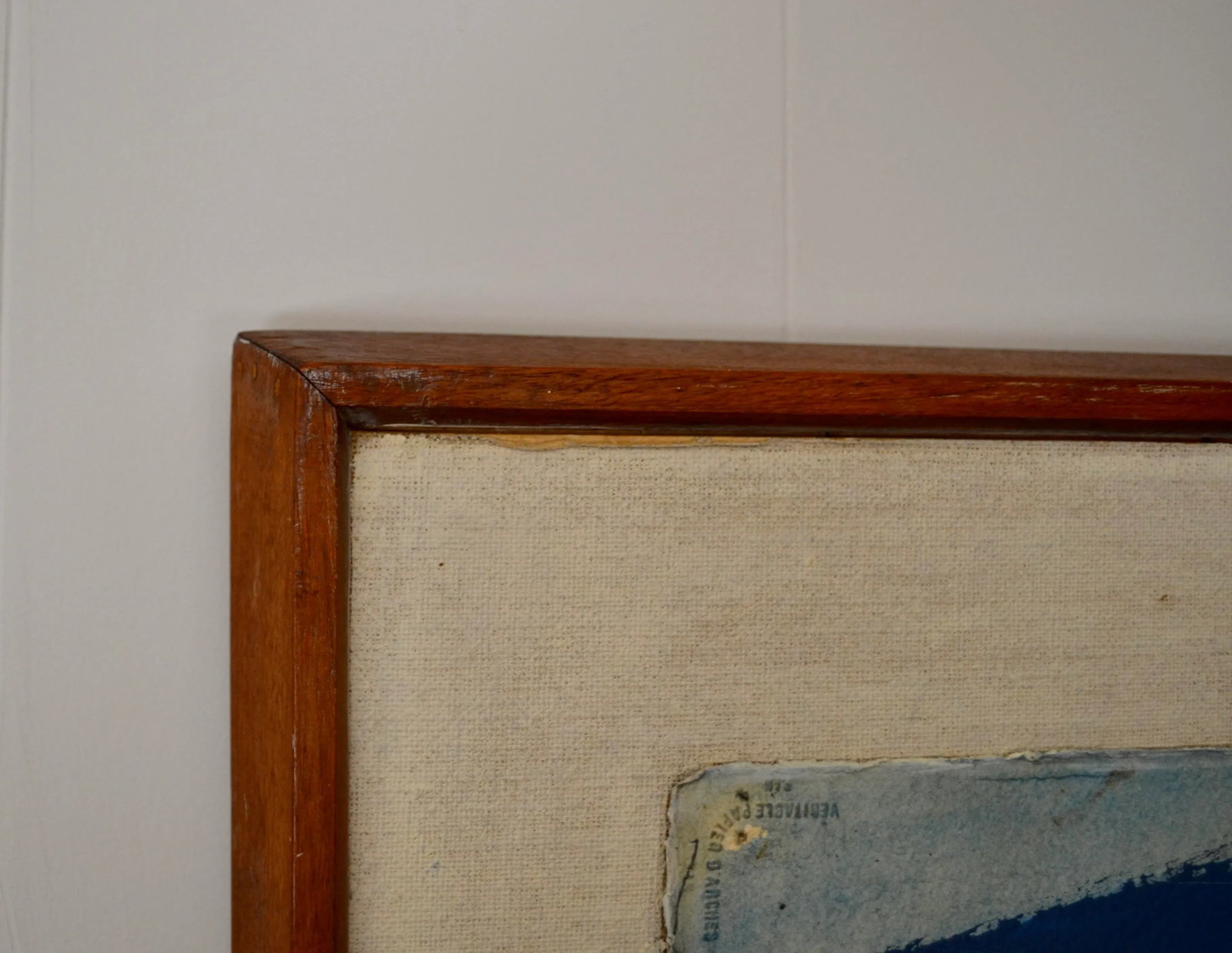 Colorful Mid Century Abstract Painting, Framed - 4