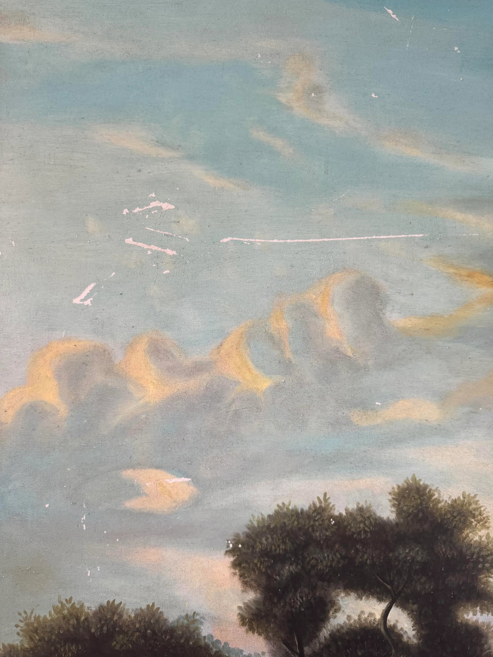 19th Century Original Oil Landscape Painting on Board - 8