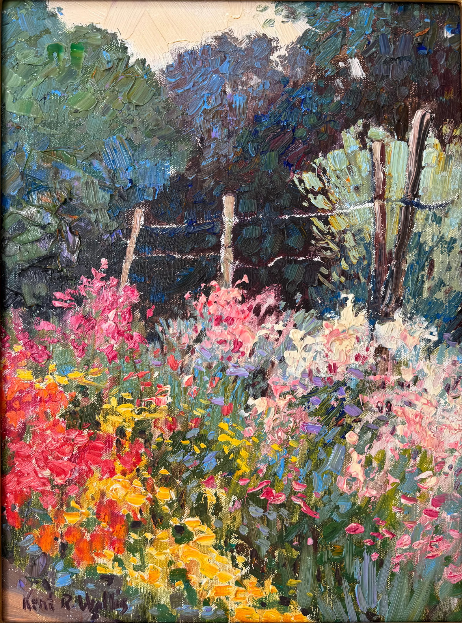1970s Kent R Wallis Oil Painting, Framed - 2
