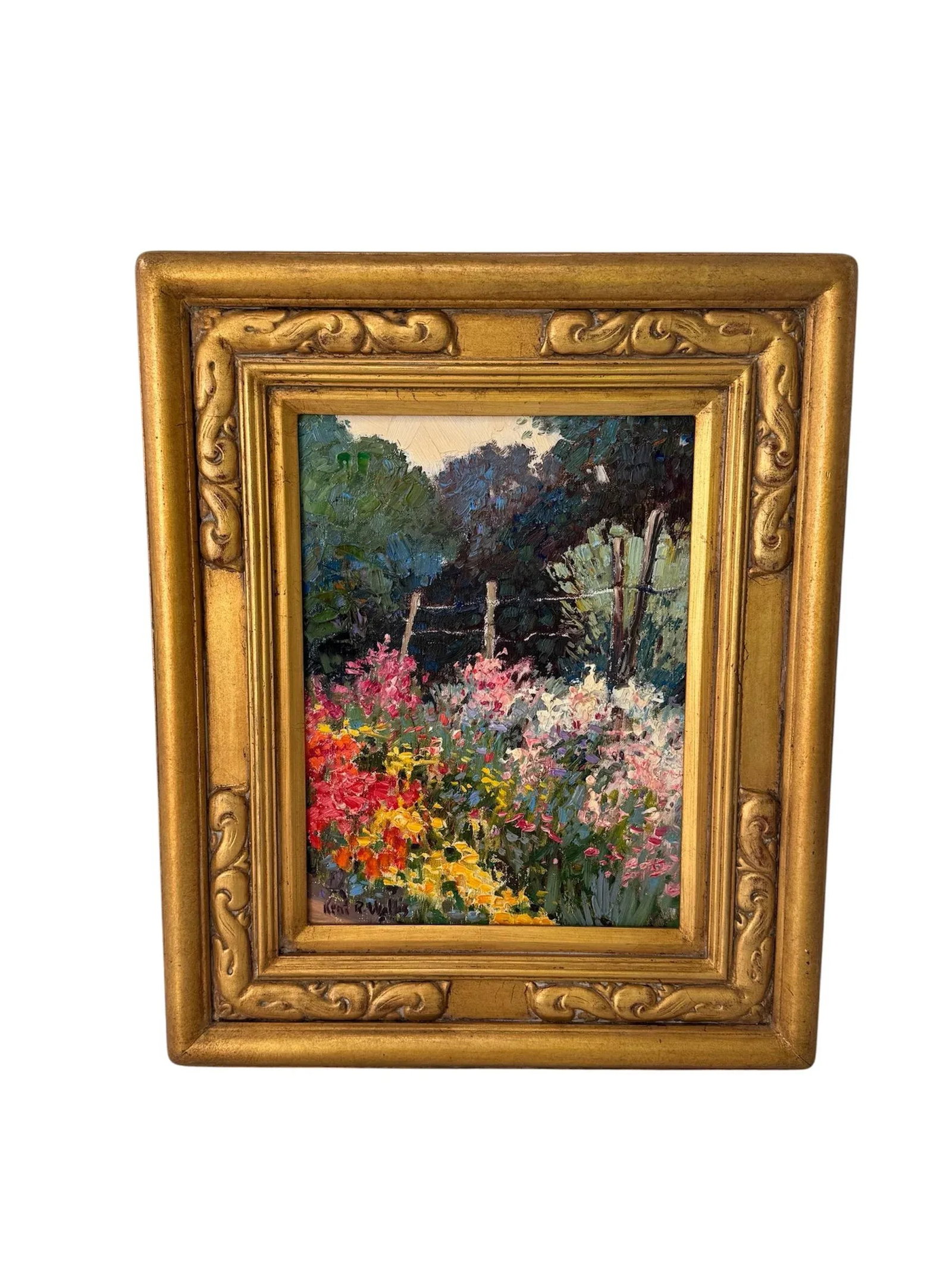 1970s Kent R Wallis Oil Painting, Framed - 4