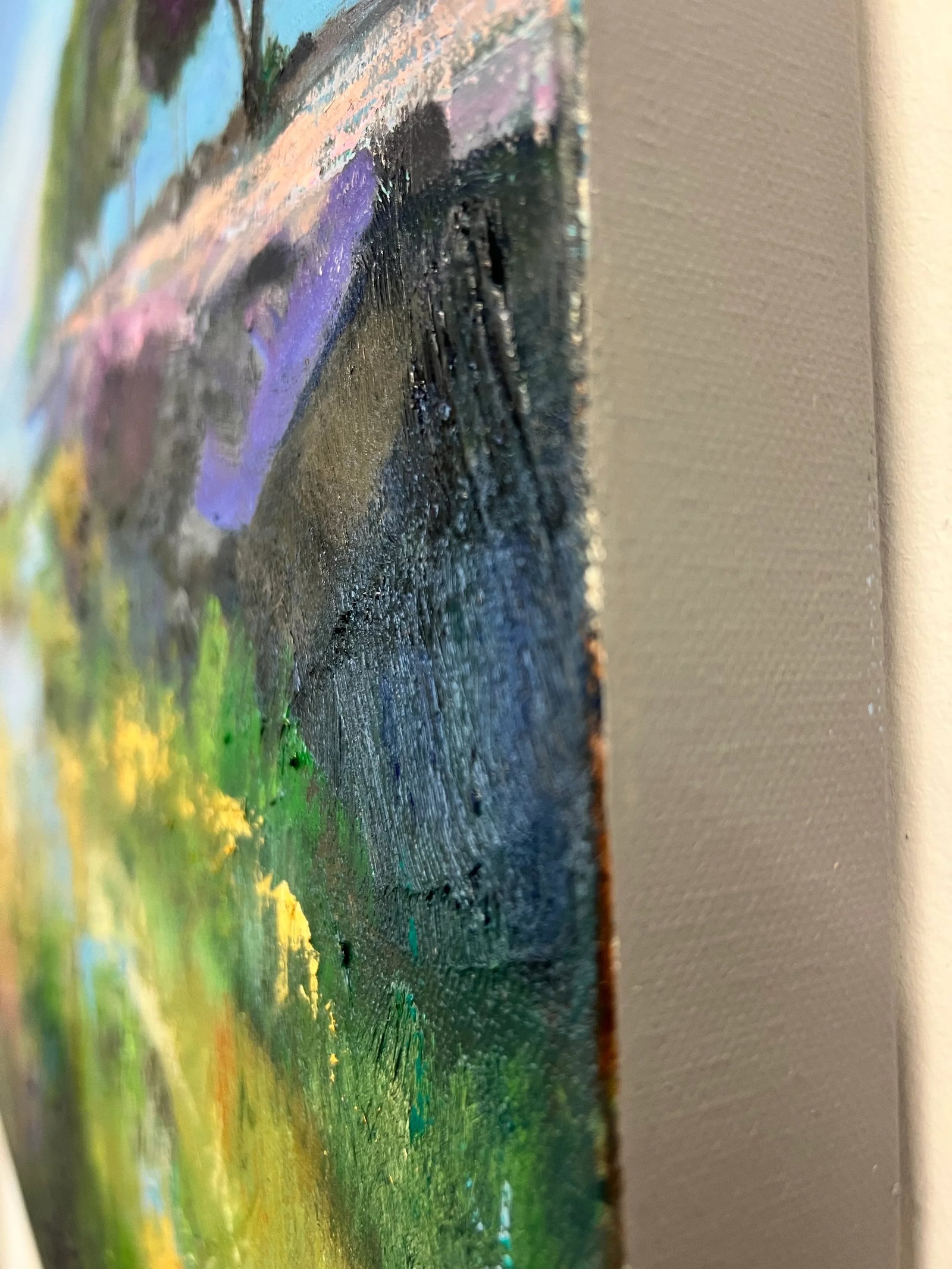 Sea of Galilee, Original Oil Painting by Julia Lawing - 4