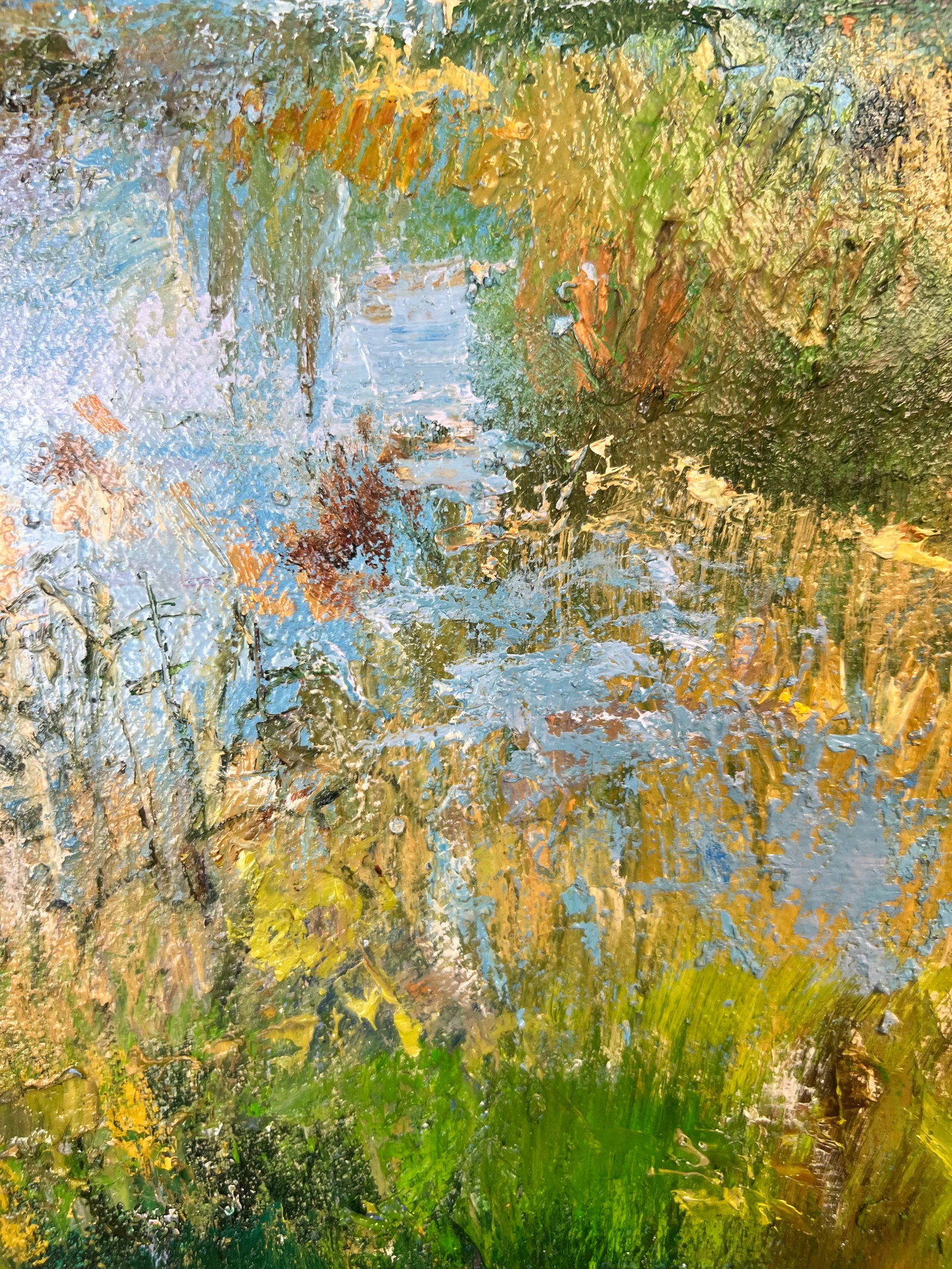 Sea of Galilee, Original Oil Painting by Julia Lawing - 5