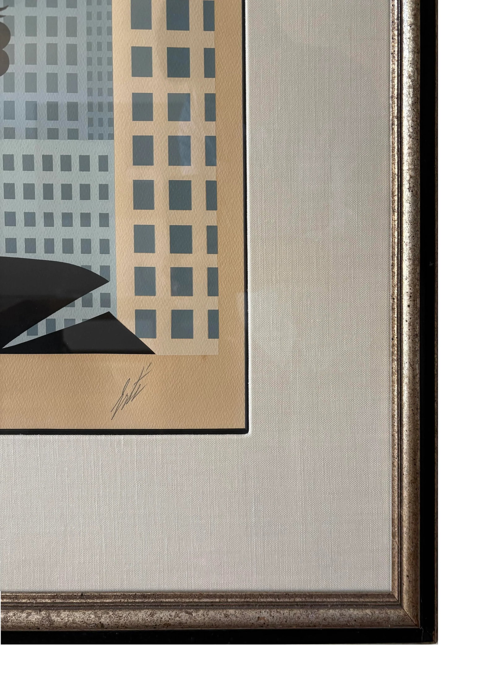 Erte, 'Fashions/Modes', Art Deco, Seriograph 179 of 260 , 1974, France, Framed - 3